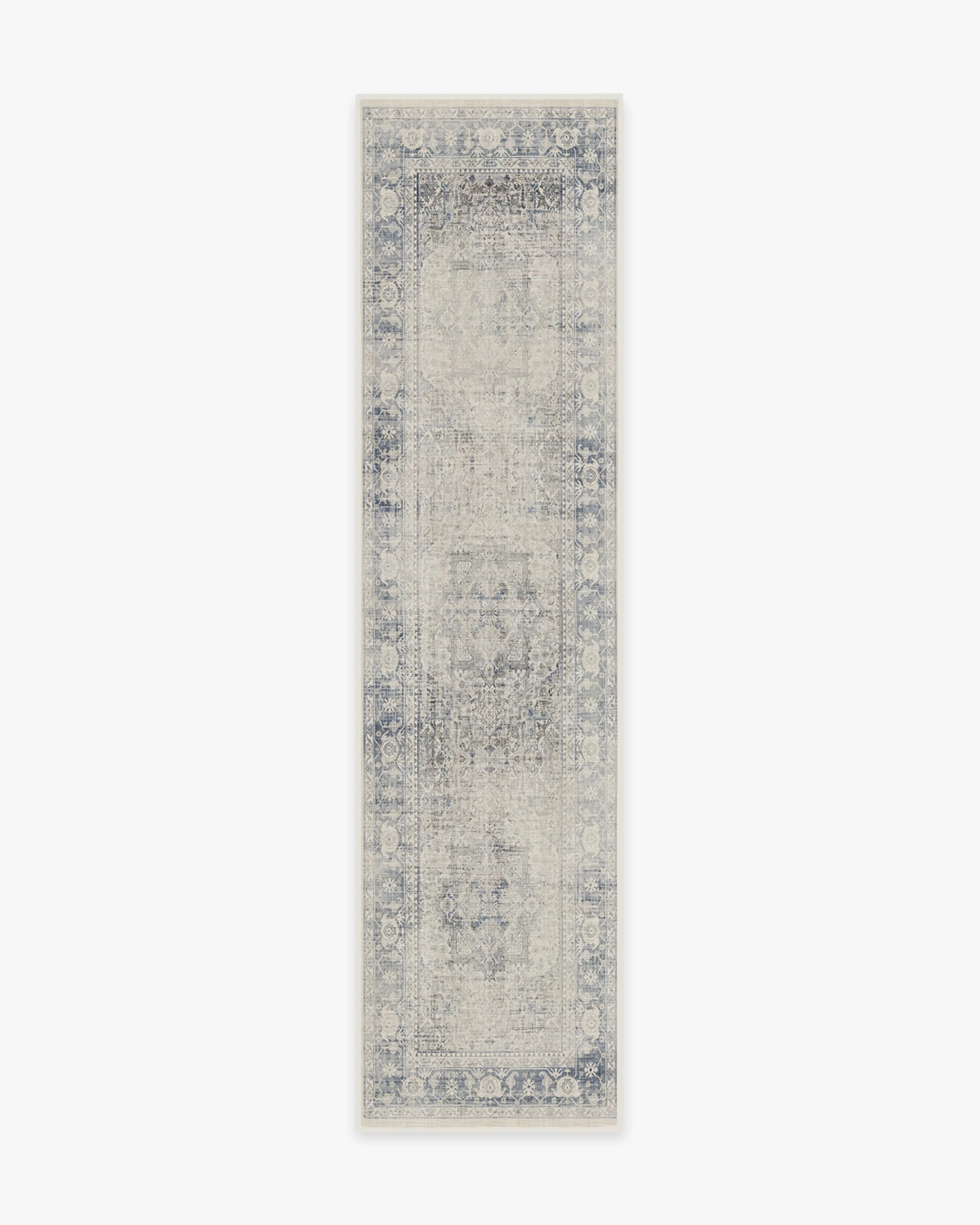 Kamran Blue Quartz Flatwoven Rug - Image 11