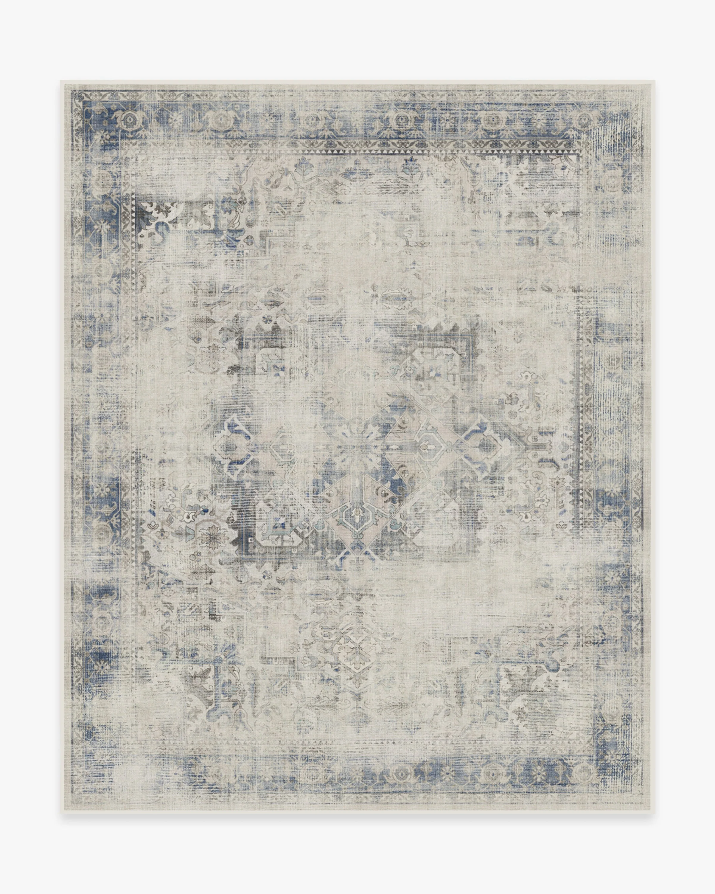 Kamran Blue Quartz Flatwoven Rug - Image 16