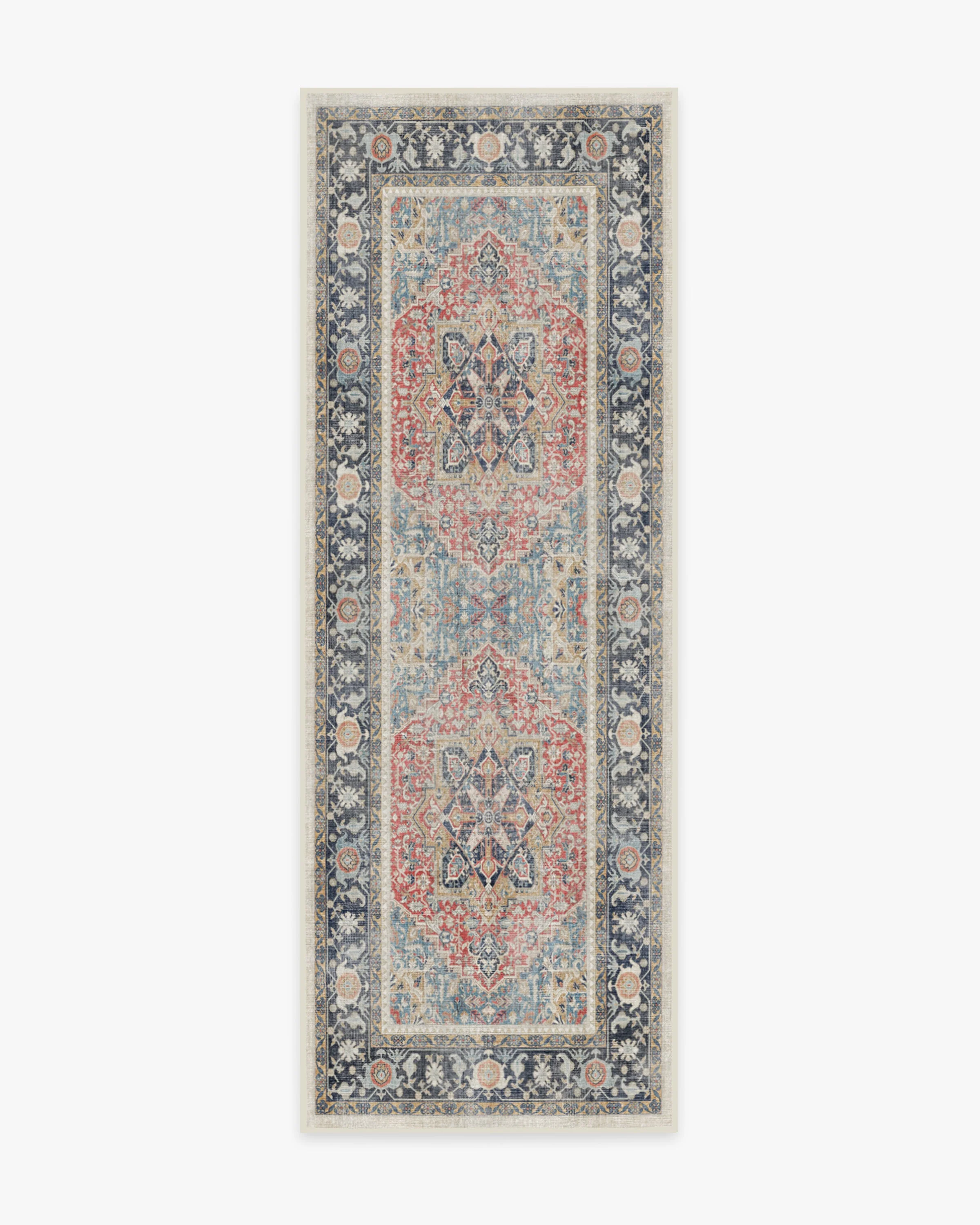 Kamran Cayenne Red Flatwoven Rug - Image 10
