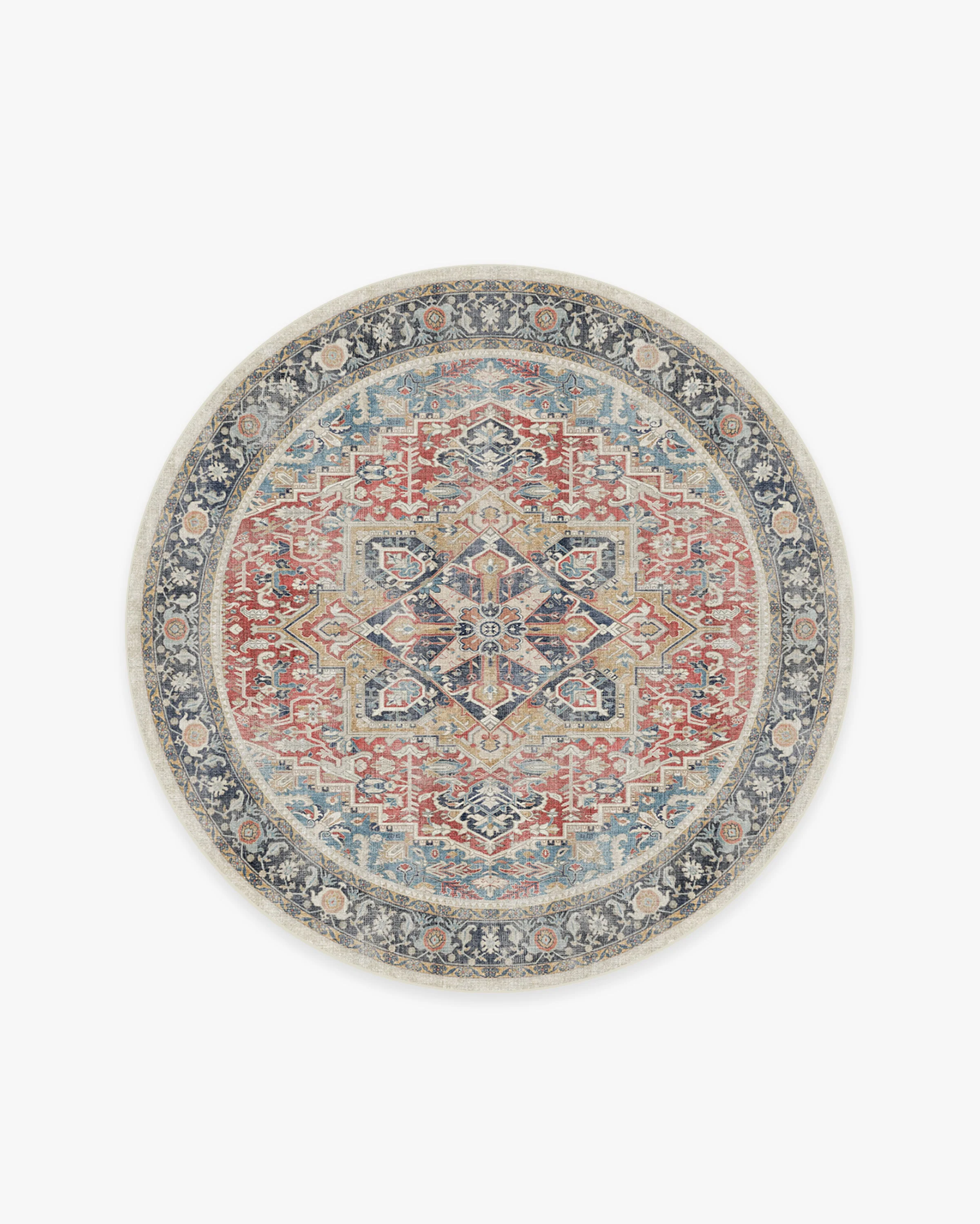 Kamran Cayenne Red Flatwoven Rug - Image 19