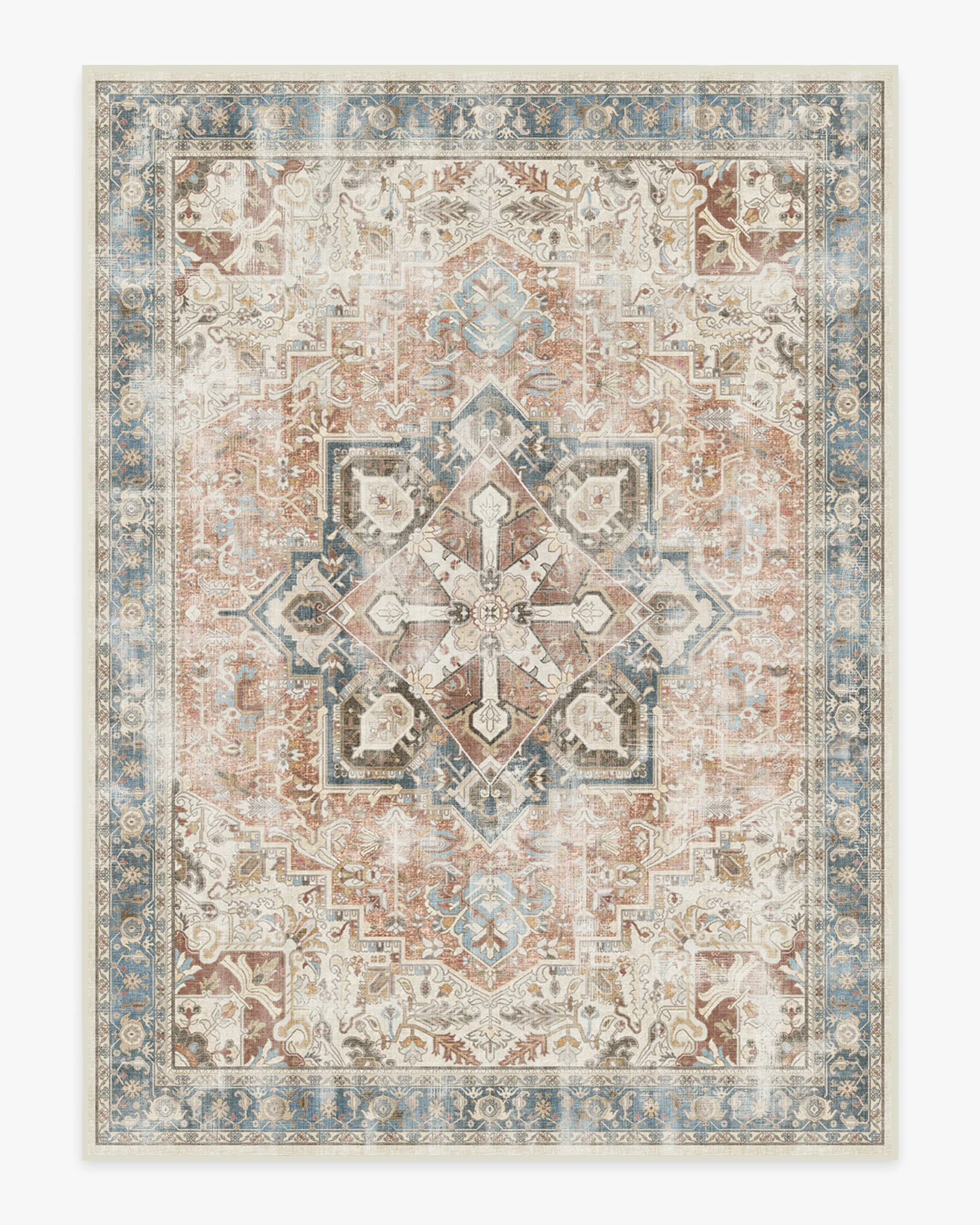 Kamran Coral Rug - Image 10