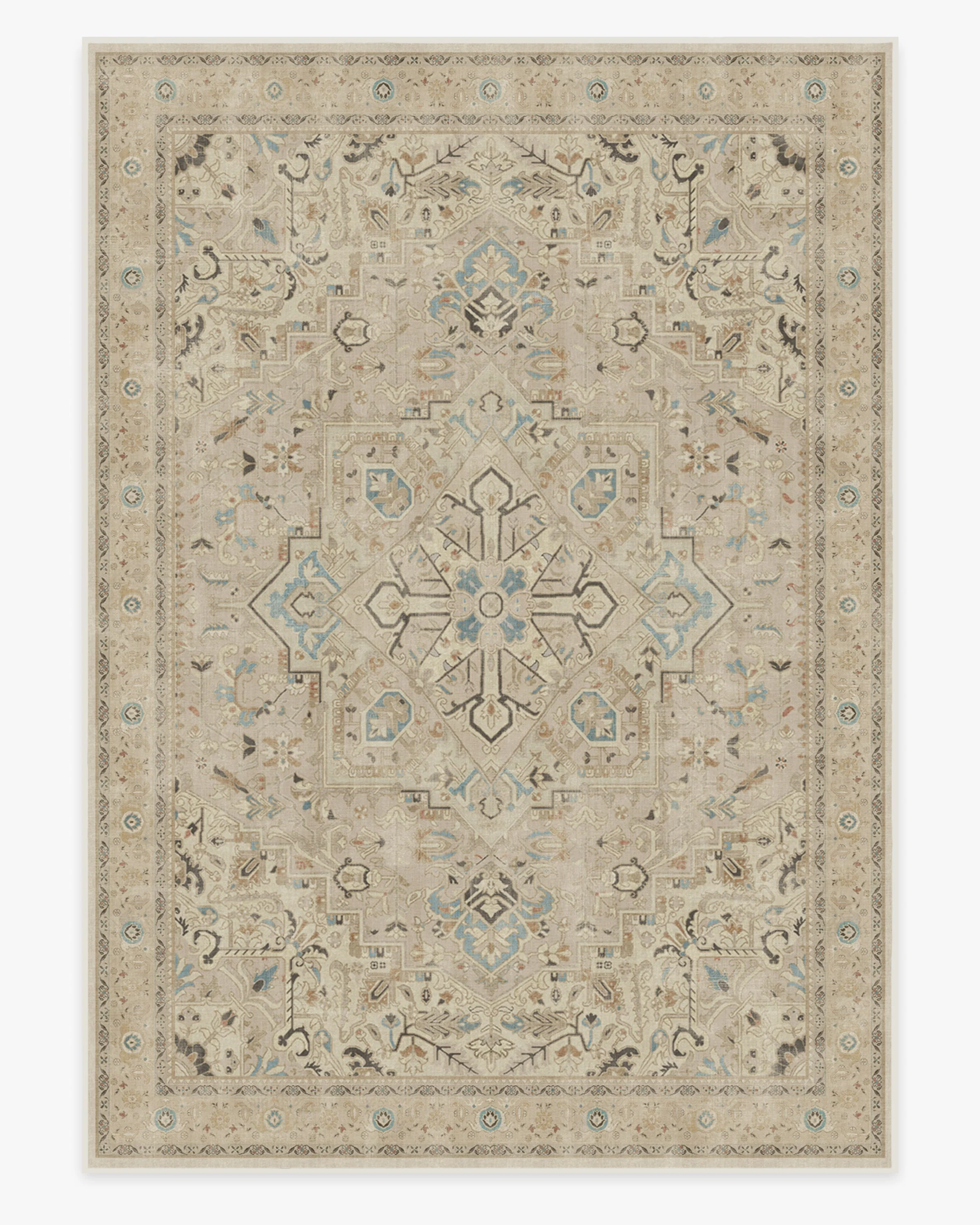 Kamran Ivory Opal Rug - Image 14