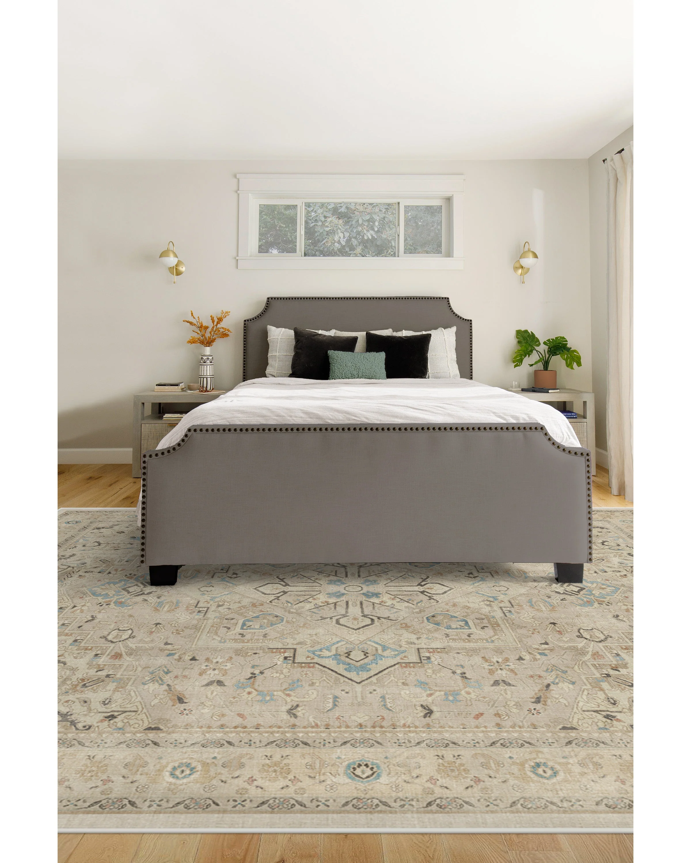 Kamran Ivory Opal Rug - Image 21