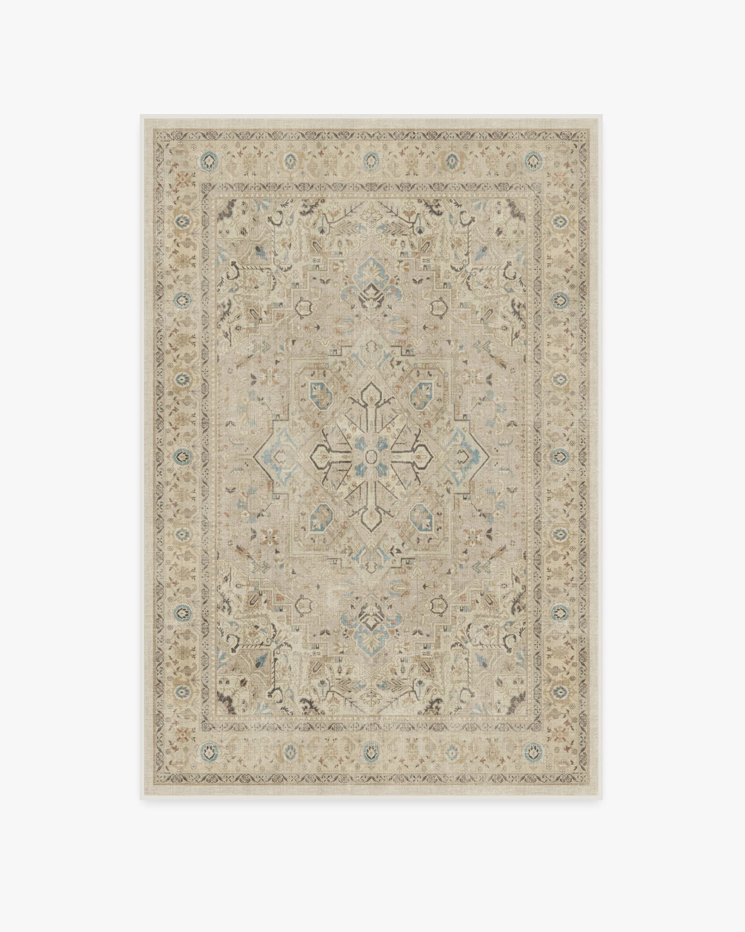 Kamran Ivory Opal Rug - Image 7