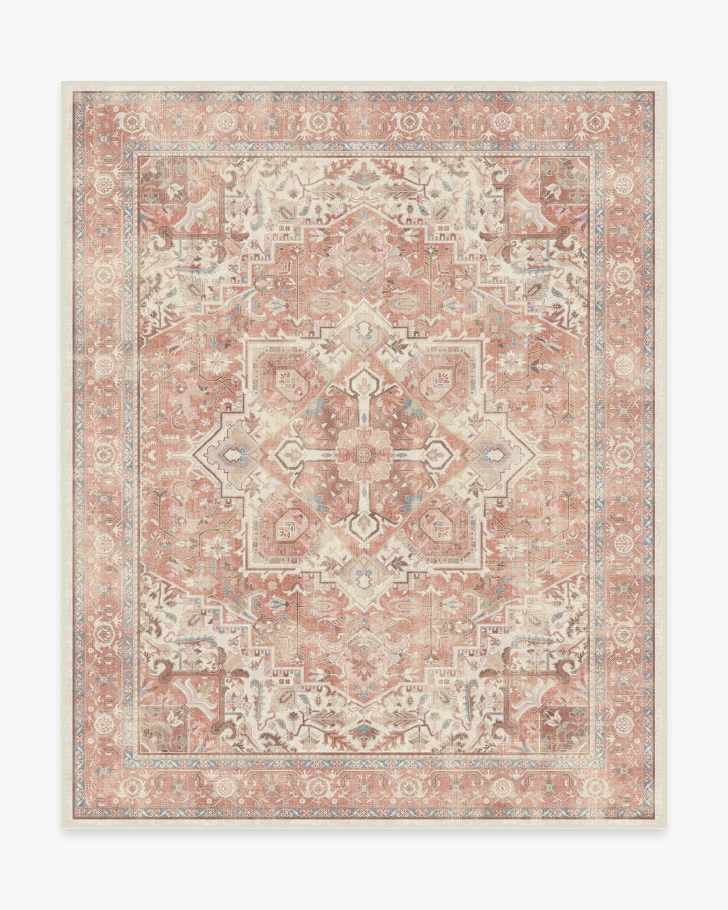Kamran Rose Flatwoven Rug - Image 16