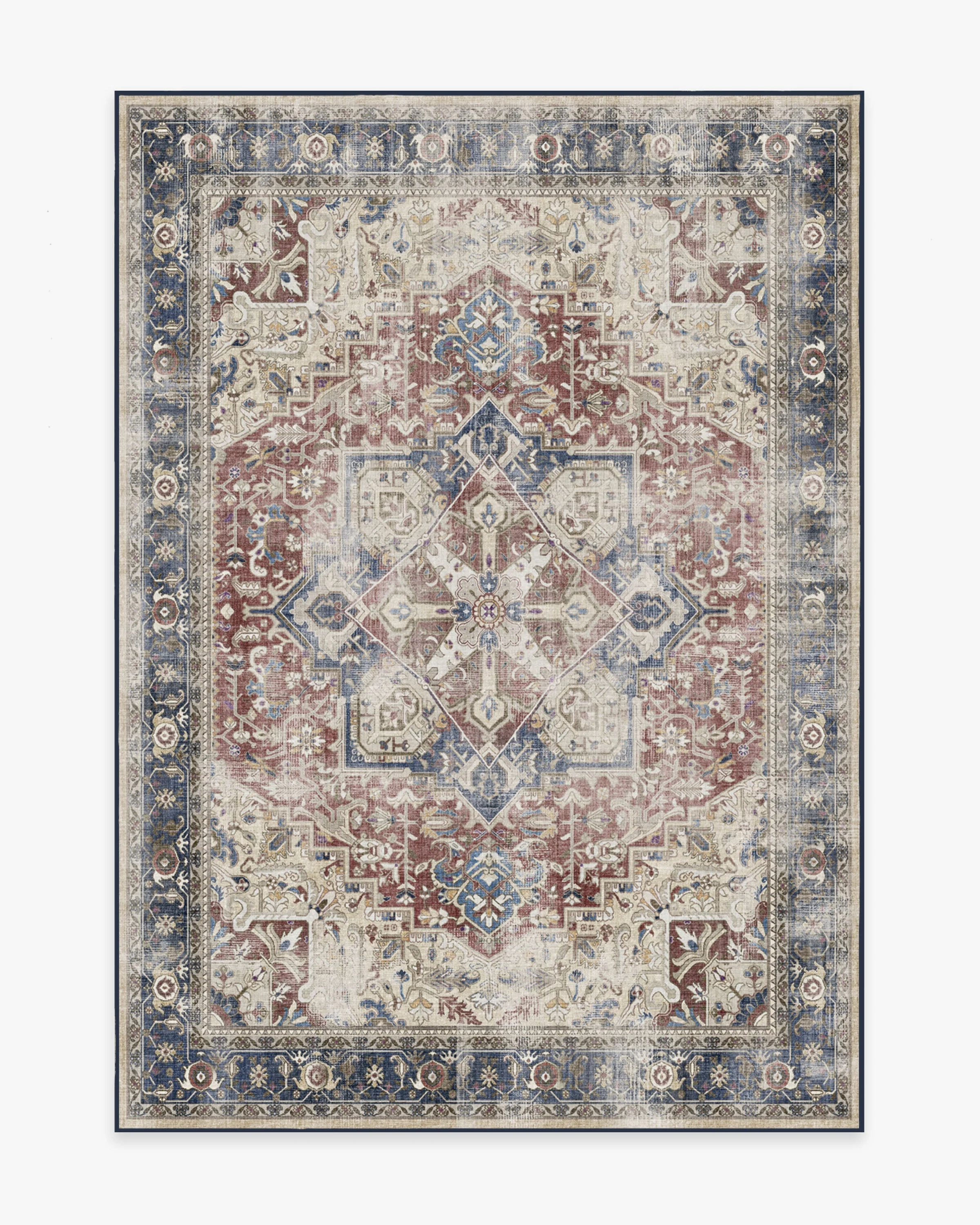 Kamran Royal Blue Rug