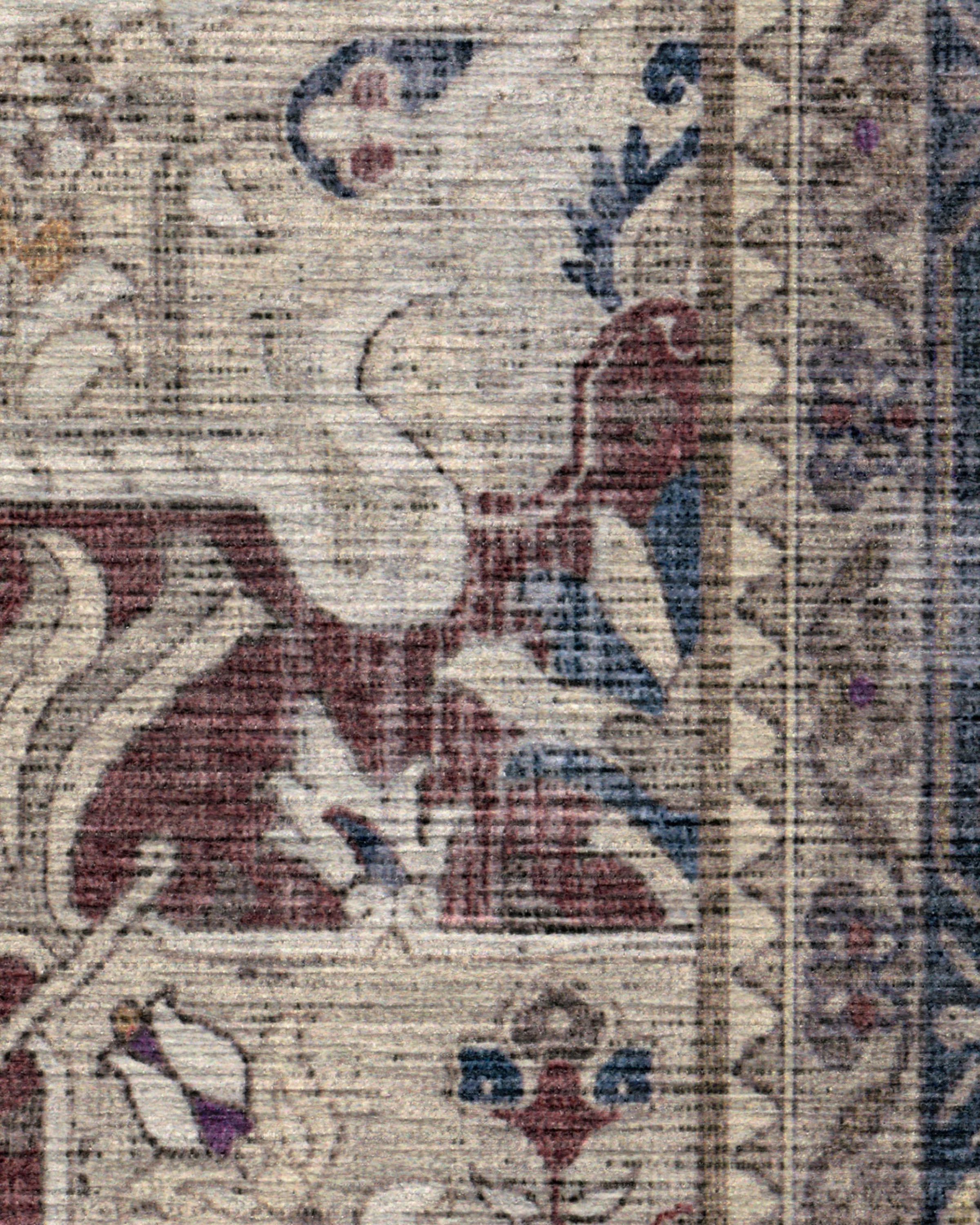 Kamran Royal Blue Rug - Image 12