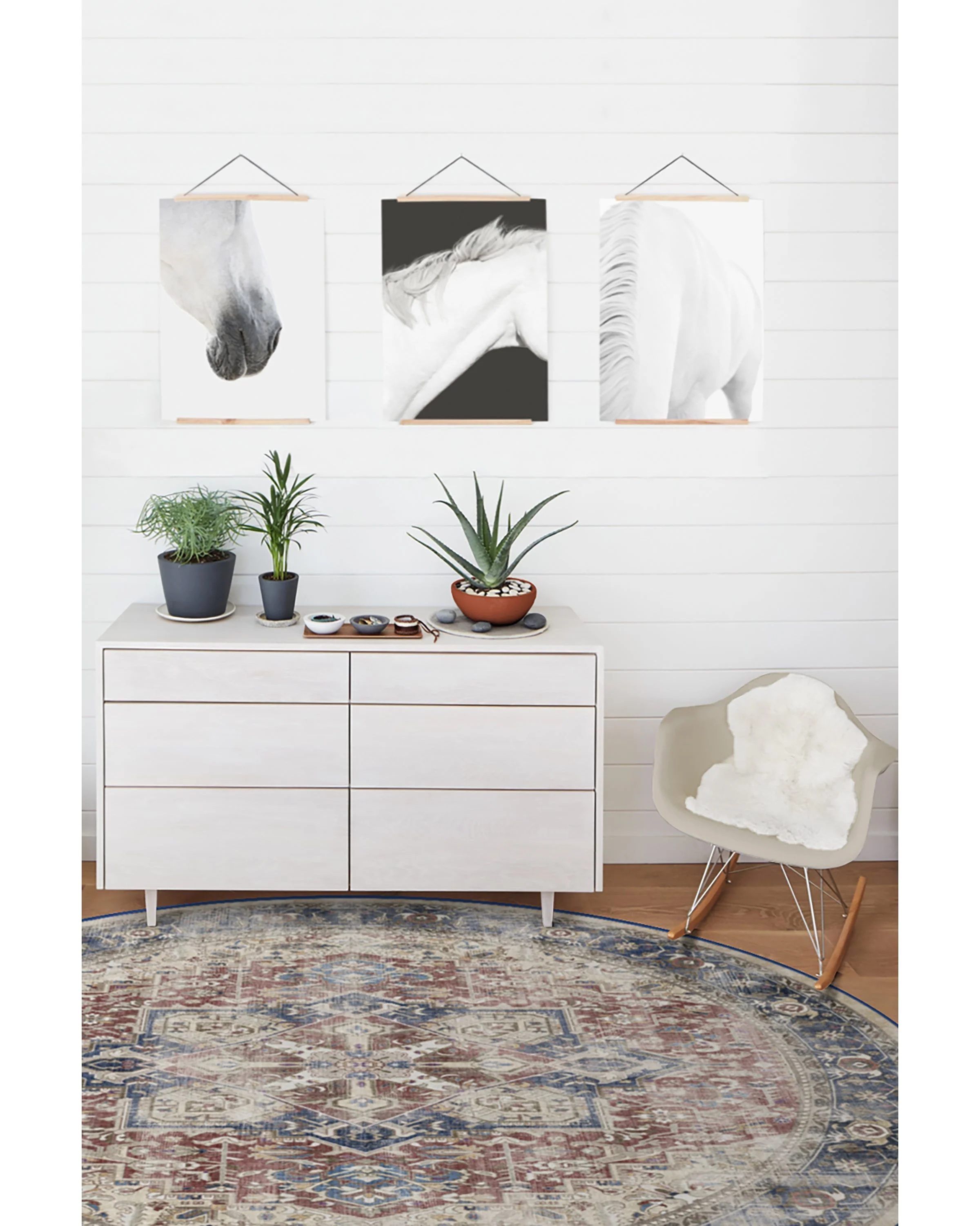 Kamran Royal Blue Rug - Image 20