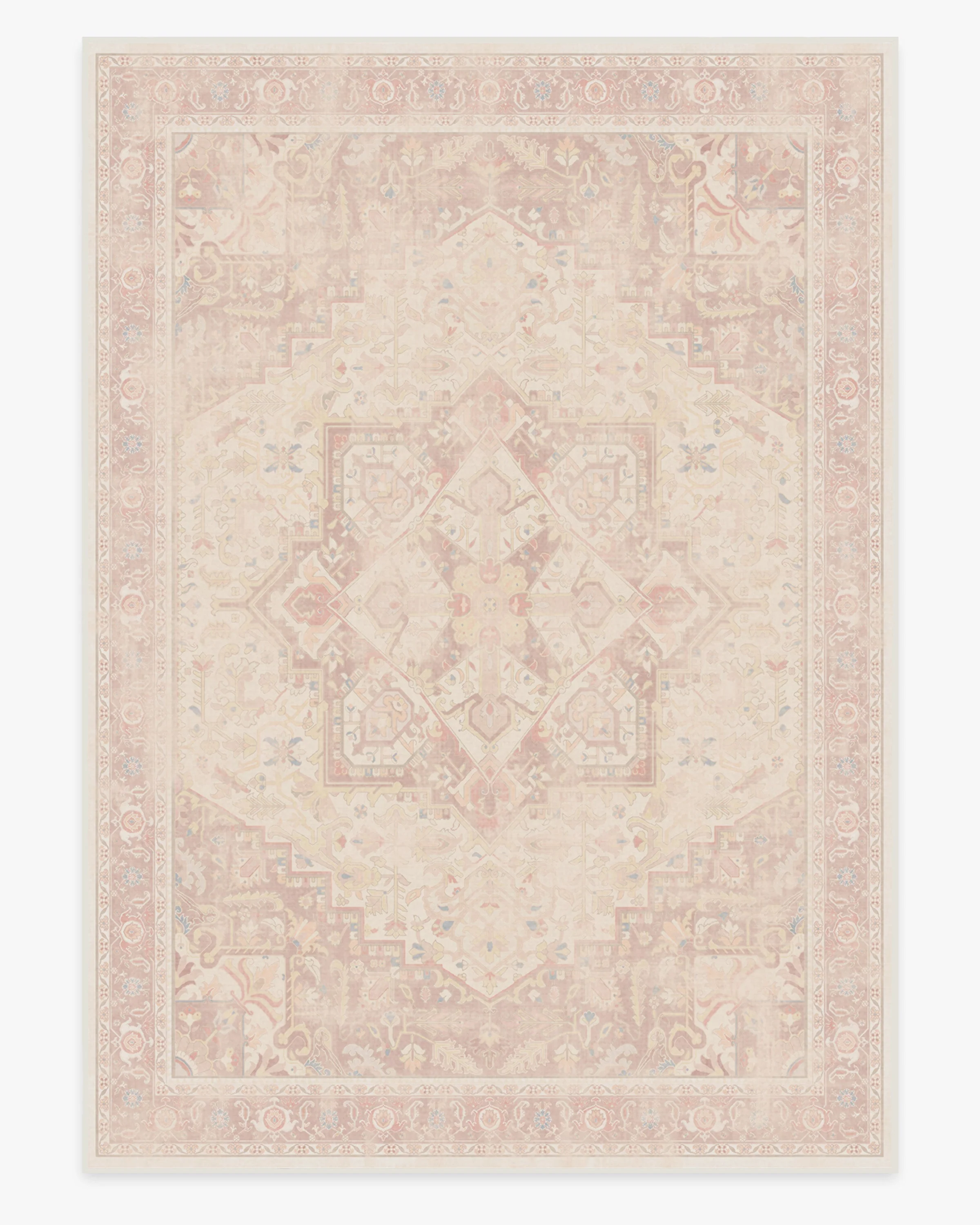 Kamran Soft Pink Rug - Image 14