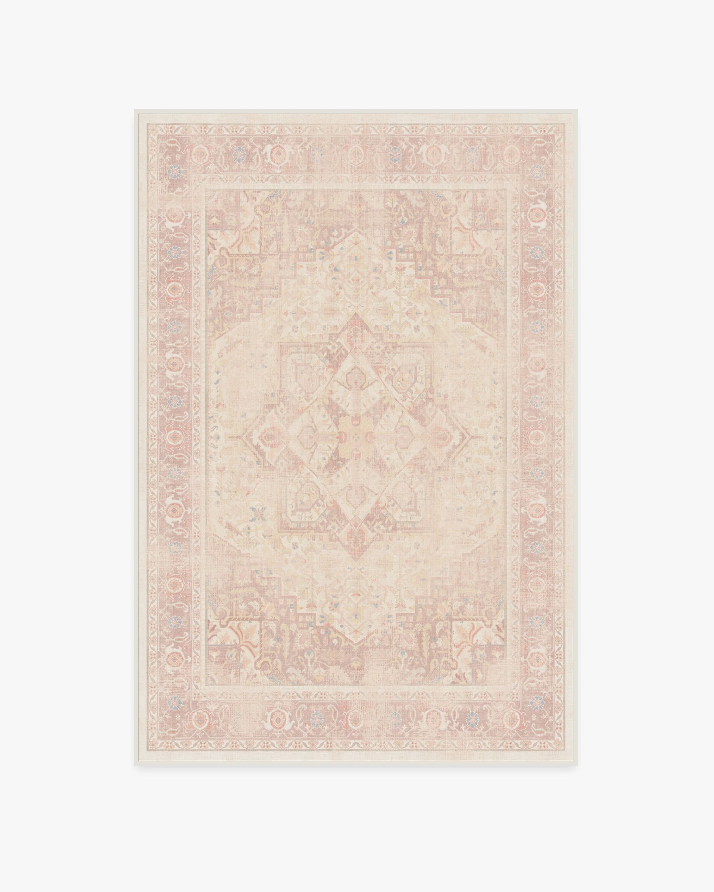 Kamran Soft Pink Rug - Image 7