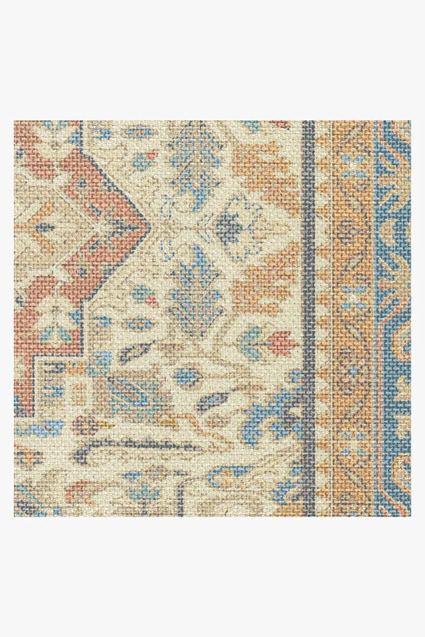Kamran Sunset Orange Outdoor Rug - Image 2