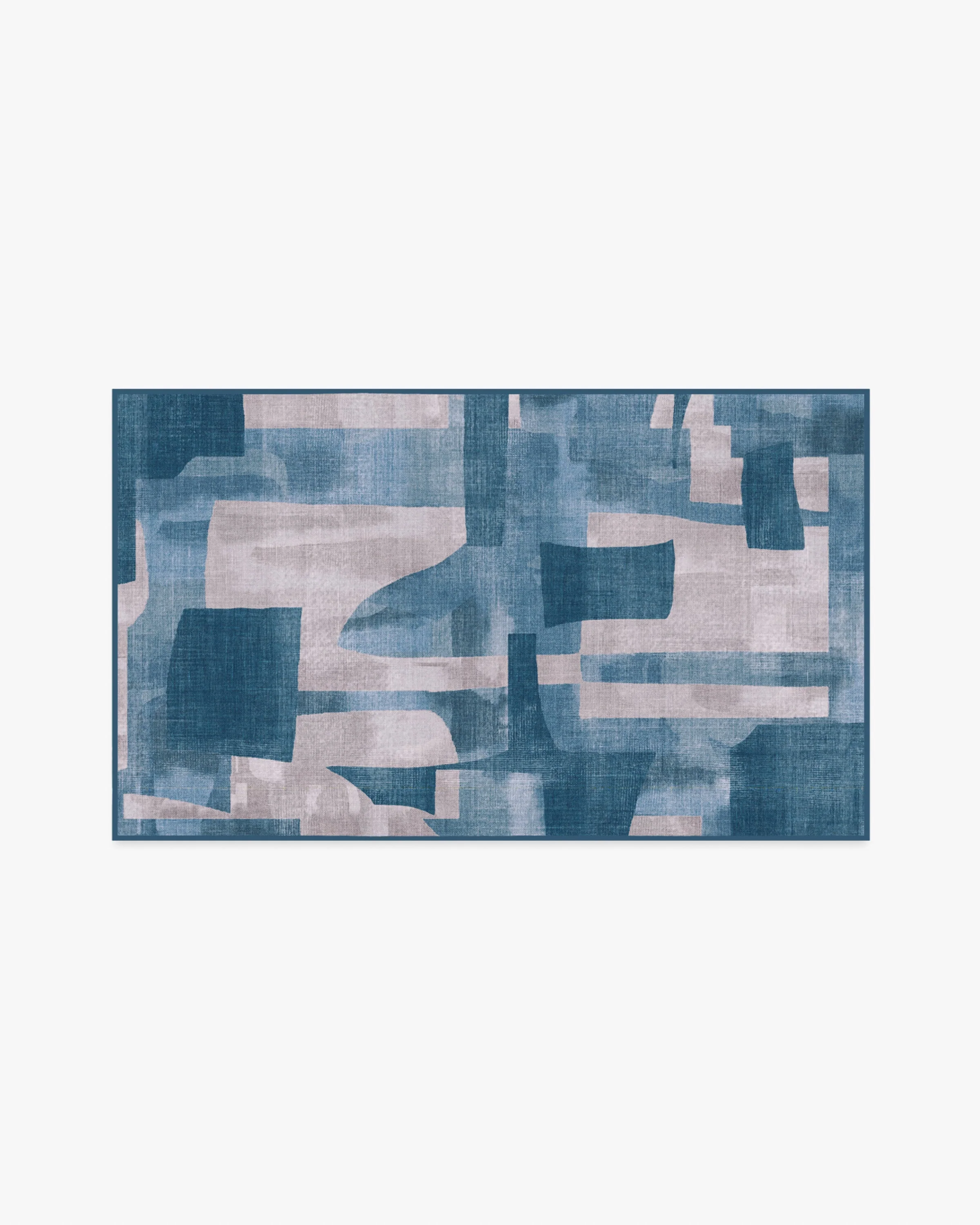Kasbah Blue Flatwoven Rug - Image 4
