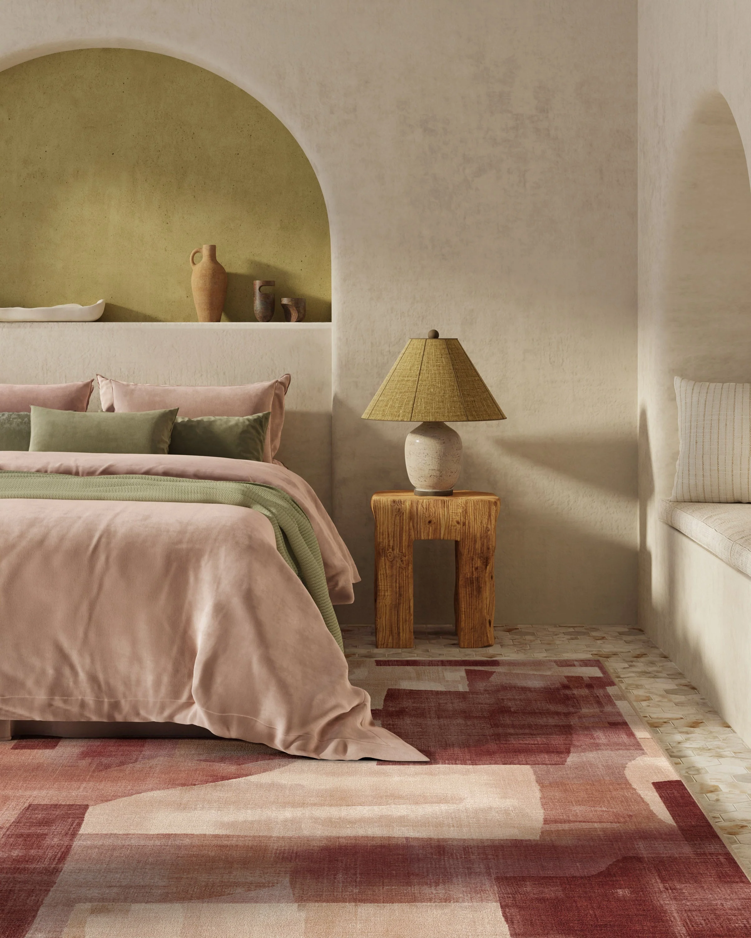 Kasbah Red Flatwoven Rug - Image 9
