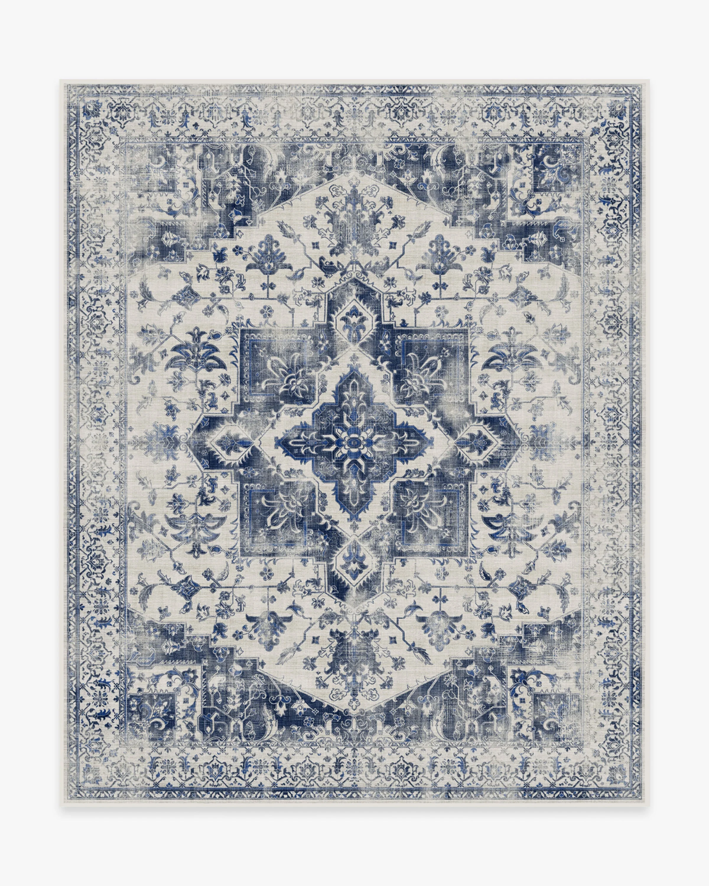 Kira Delft Blue Flatwoven Rug - Image 16