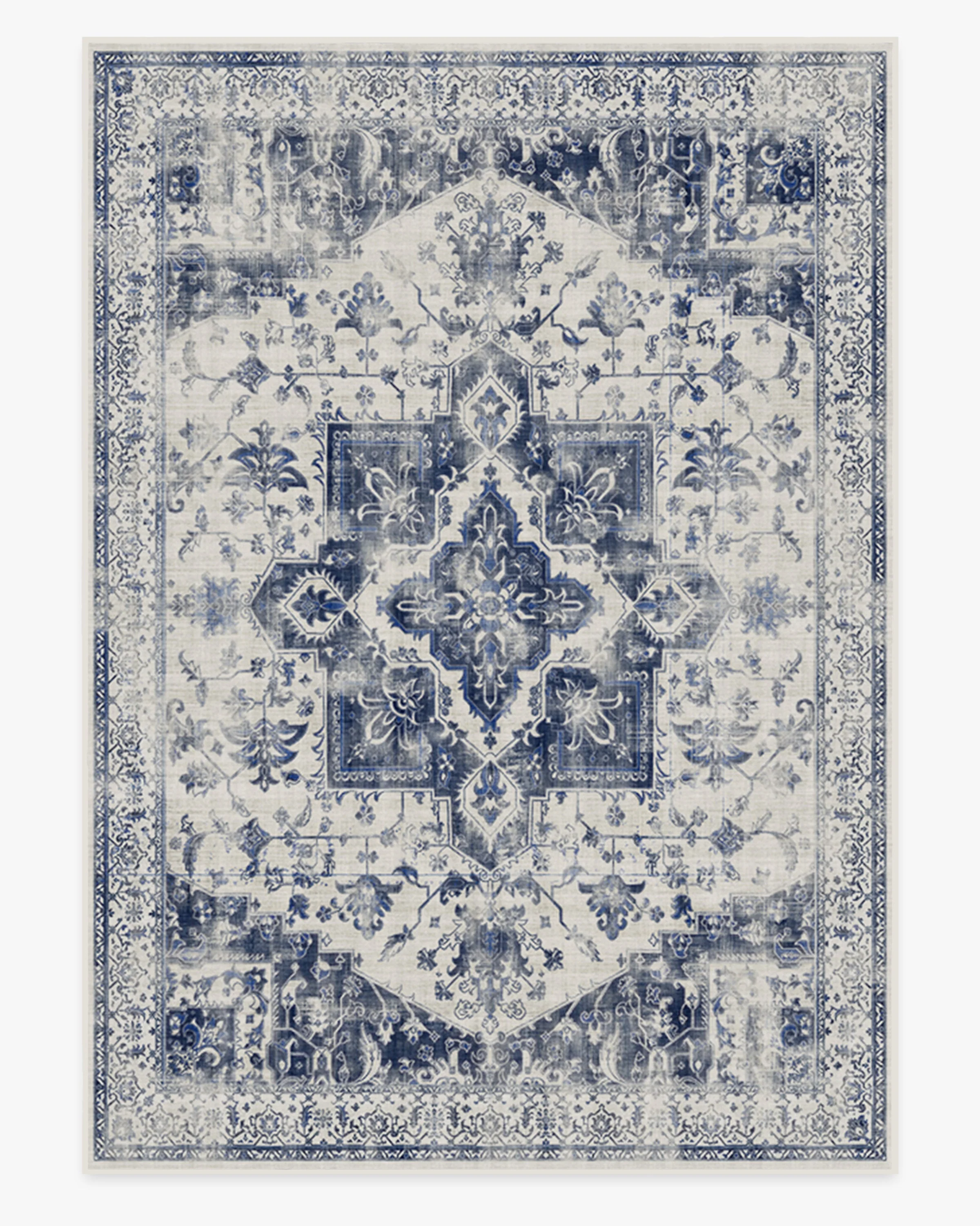 Kira Delft Blue Flatwoven Rug - Image 18