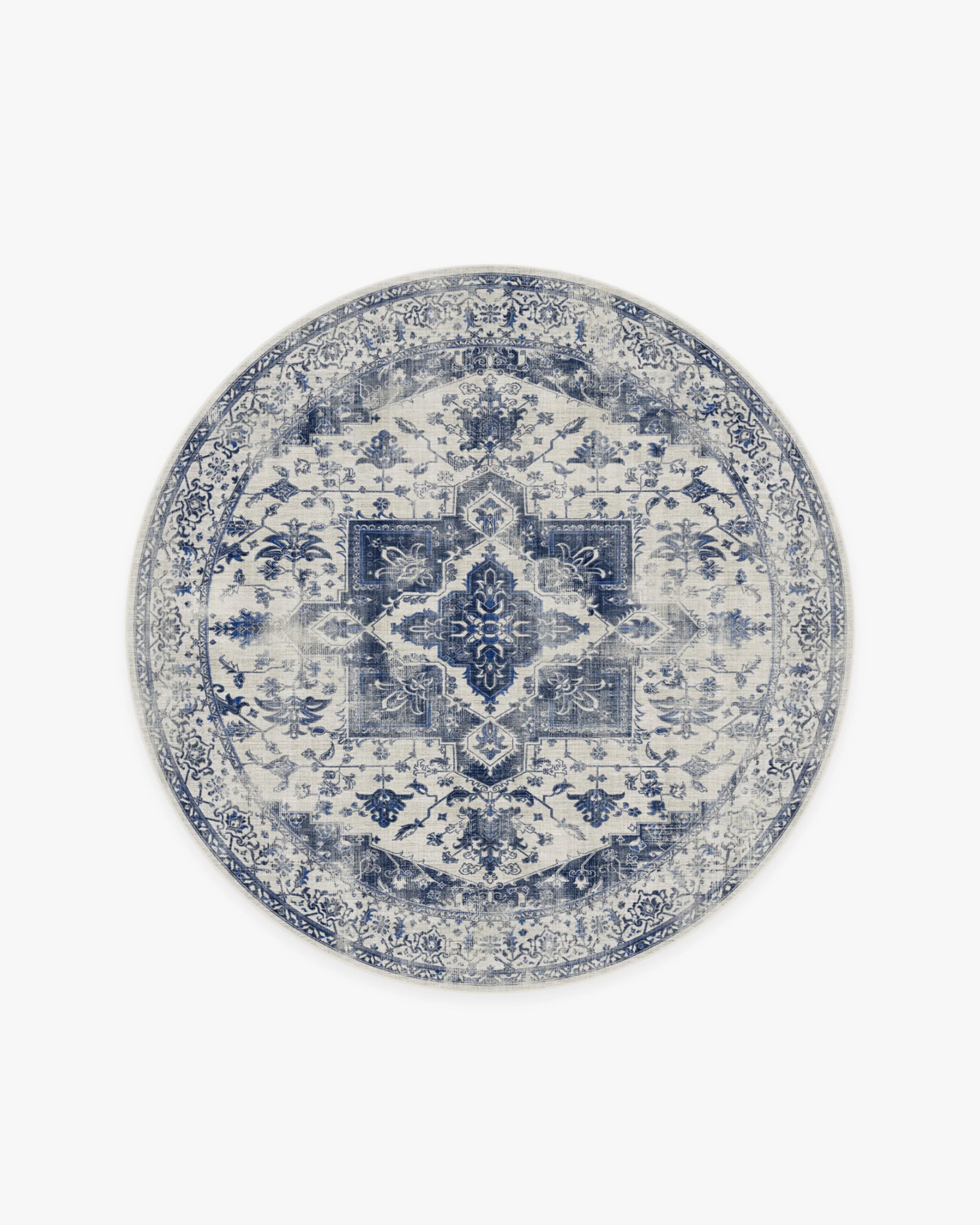 Kira Delft Blue Flatwoven Rug - Image 19