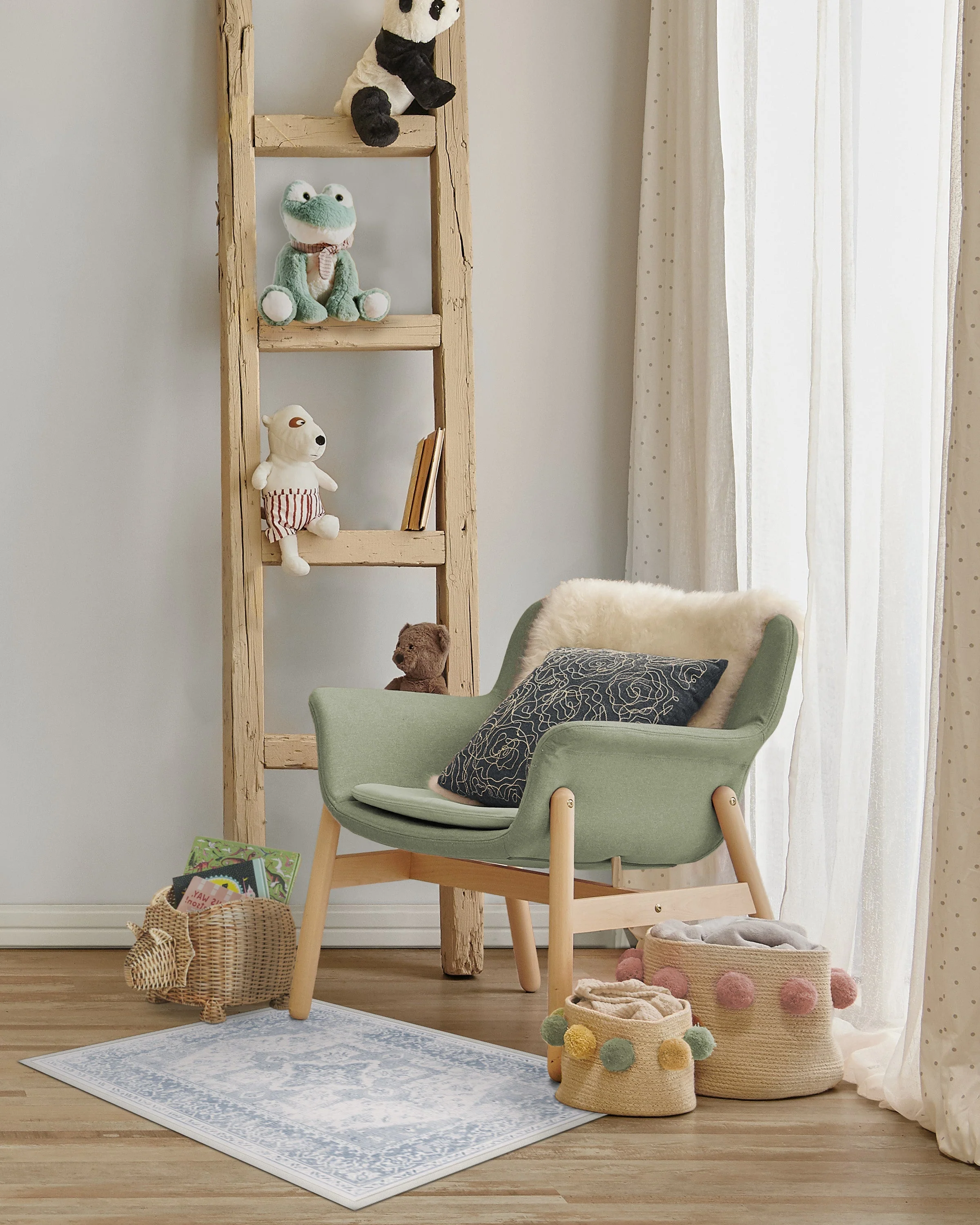 Kira Soft Blue Rug - Image 18