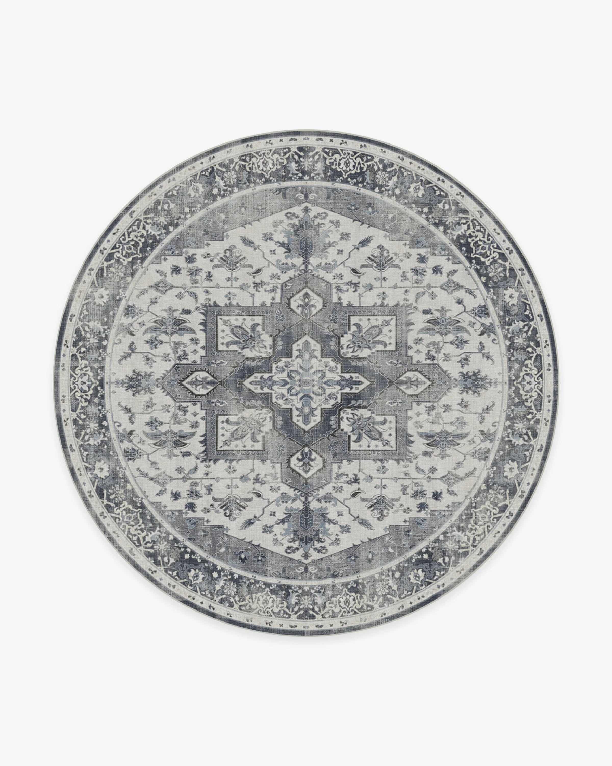Kira Stone Blue Flatwoven Rug - Image 20