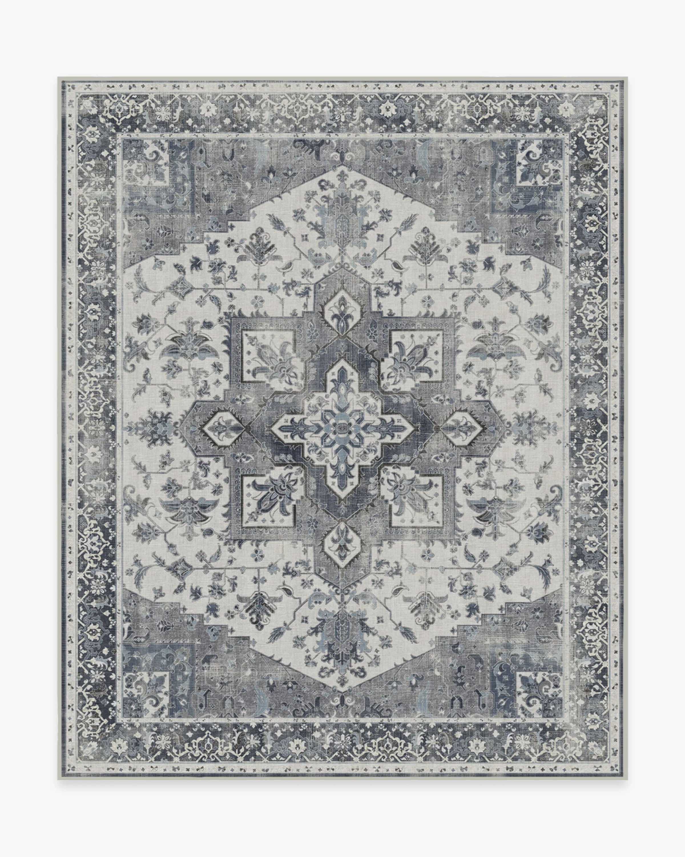 Kira Stone Blue Rug - Image 9