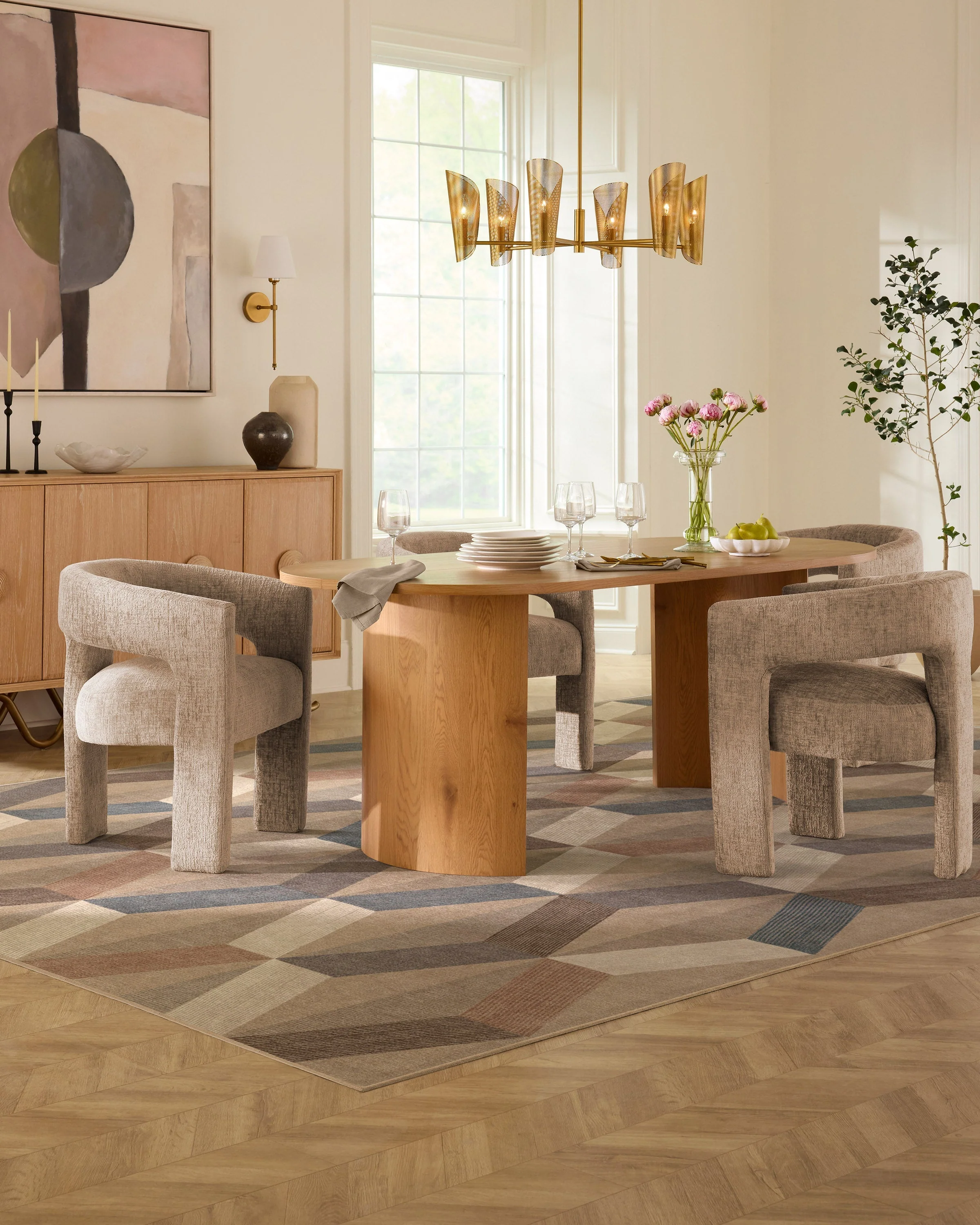 Kya Beige Flatwoven Rug - Image 5