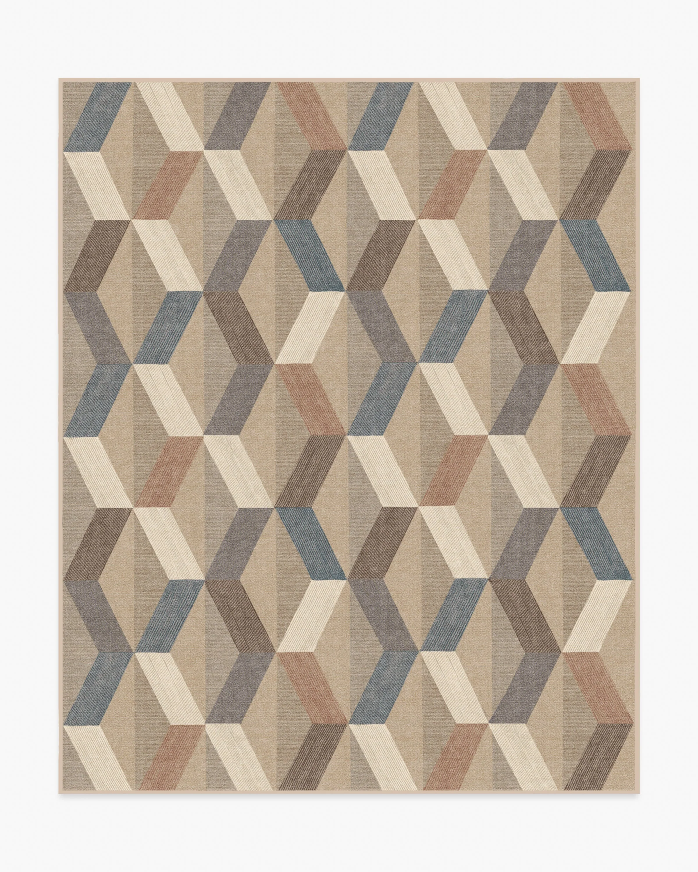 Kya Beige Flatwoven Rug - Image 8