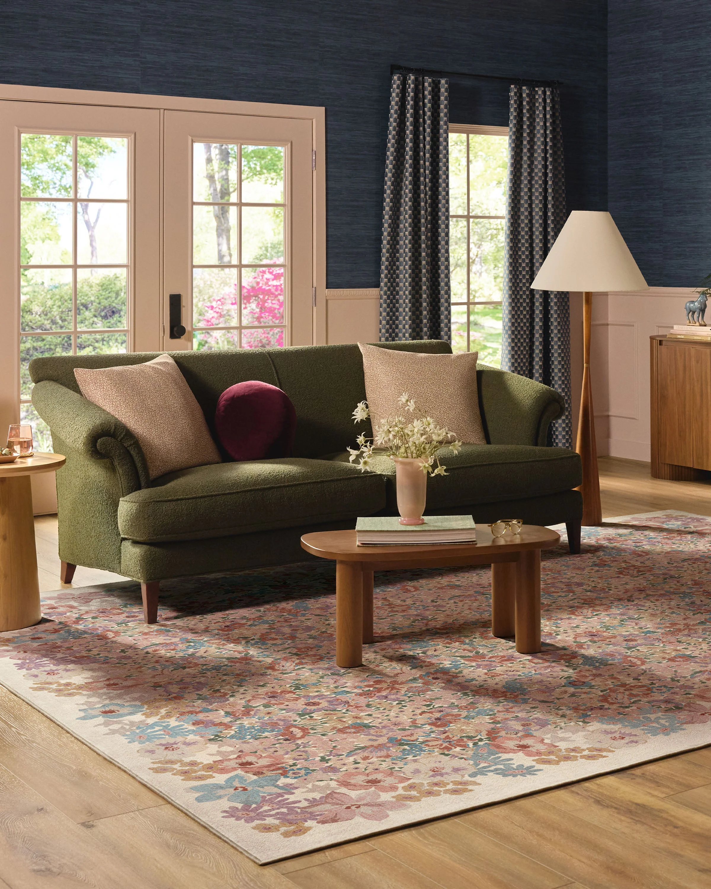 Artemis Rose Rug by Liberty - Image 2
