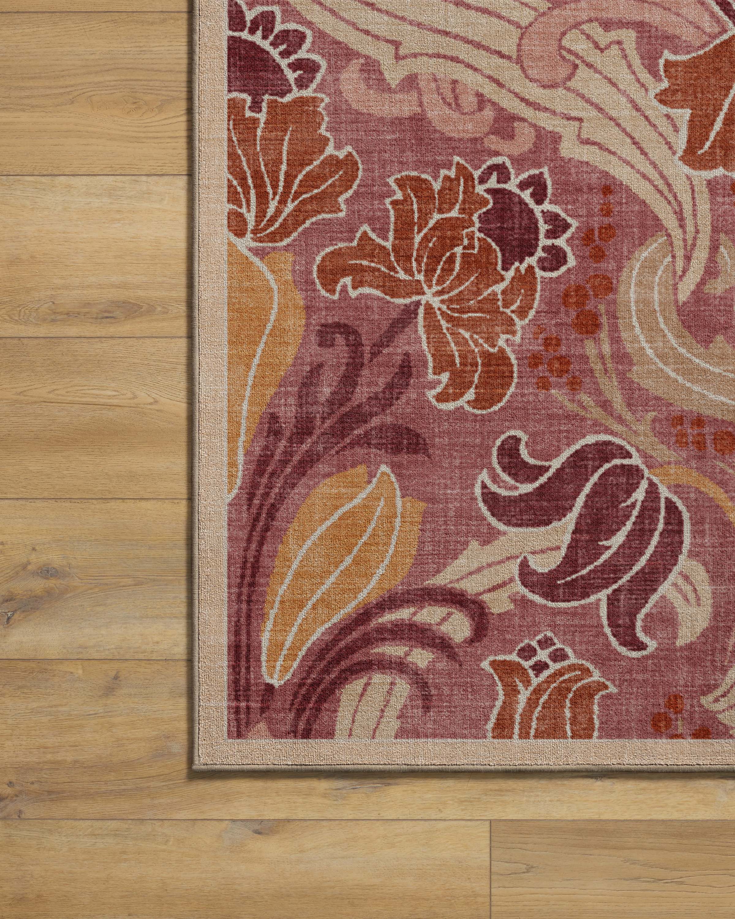 Flourish Rose Rug by Liberty - Image 8