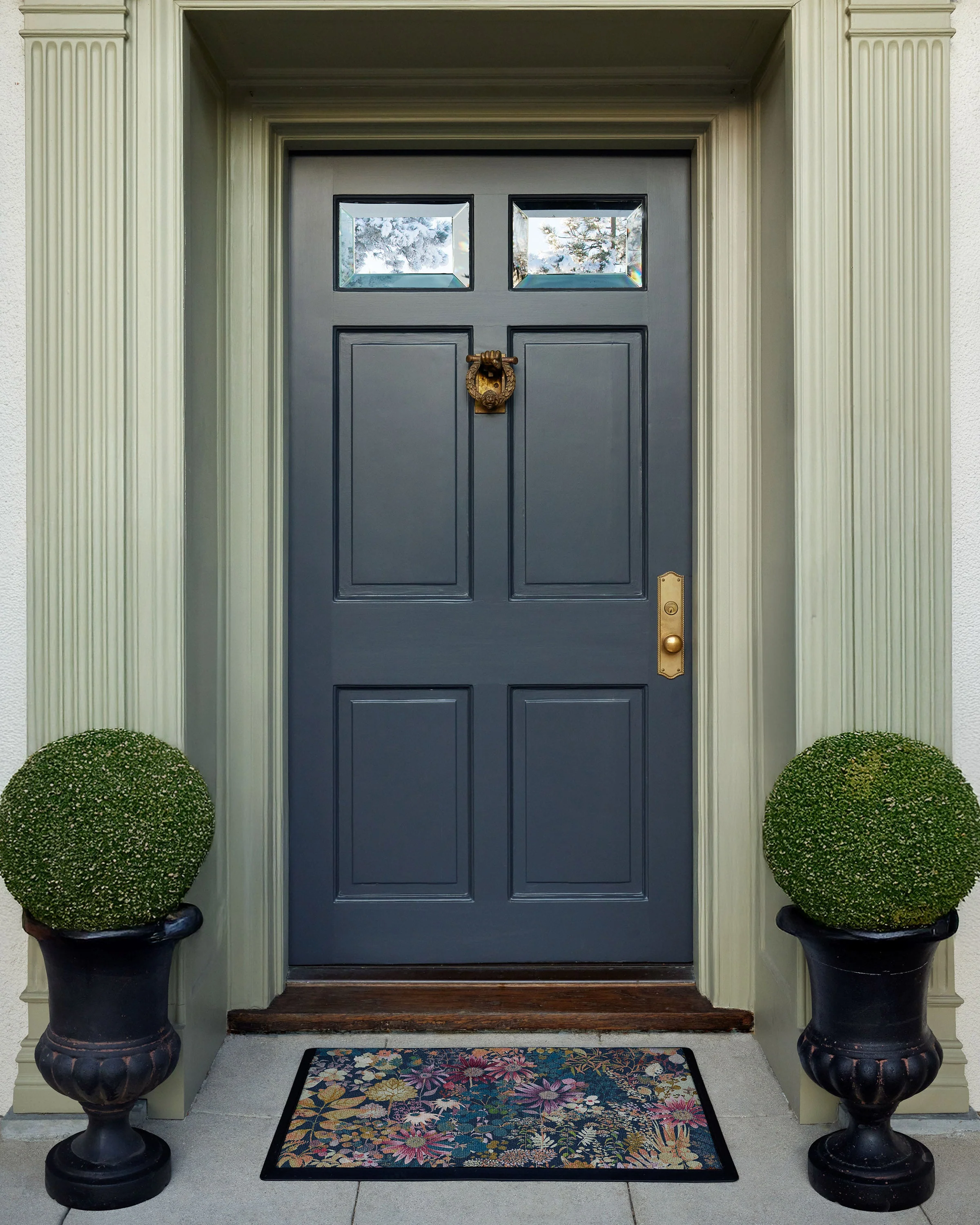 Fresco Midnight Doormat by Liberty - Image 2
