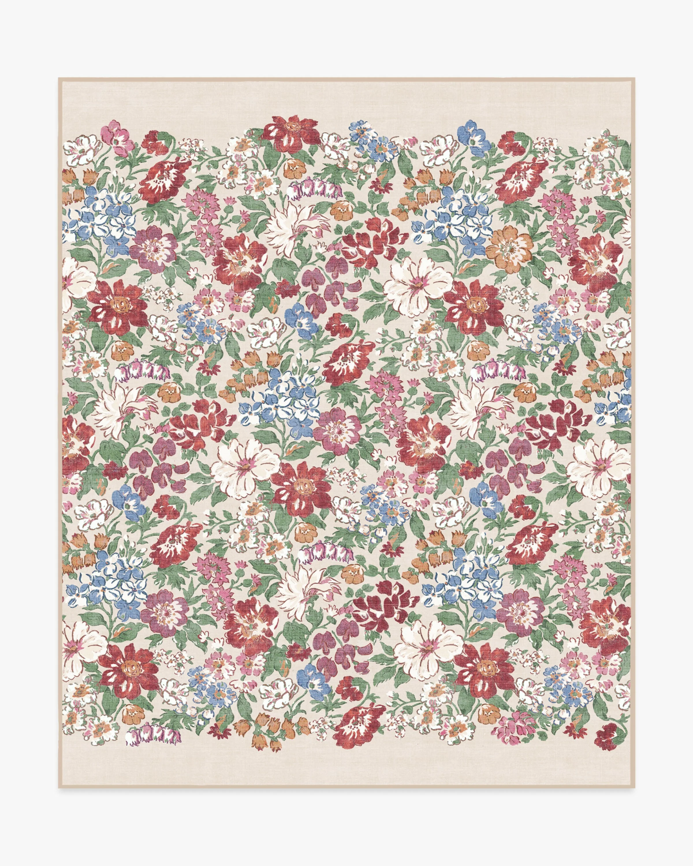 Honeydew Red & Pink Rug by Liberty - Image 16