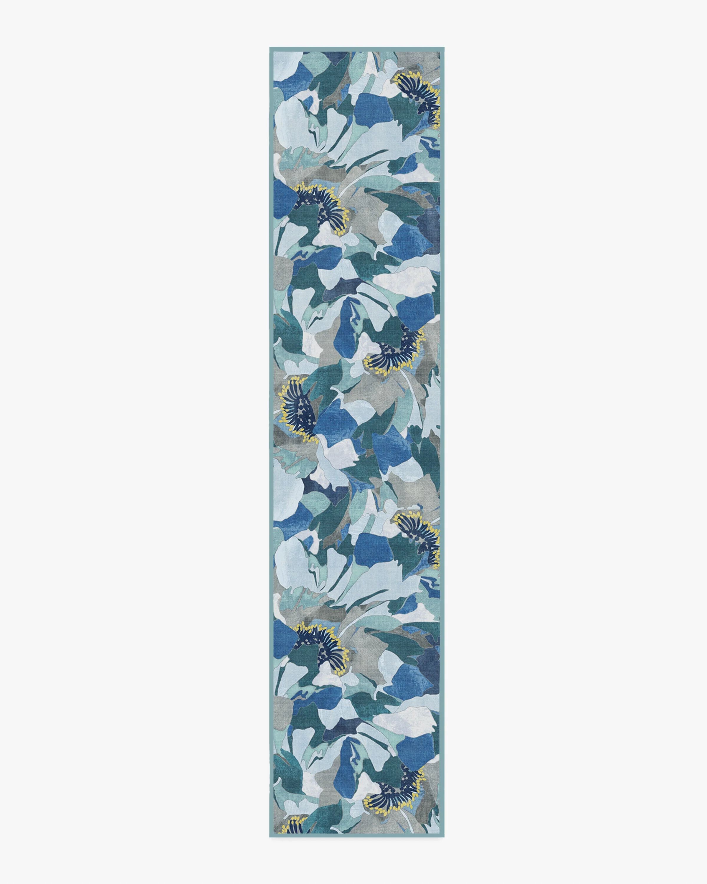 Peony Promenade Slate Blue Rug by Liberty - Image 11
