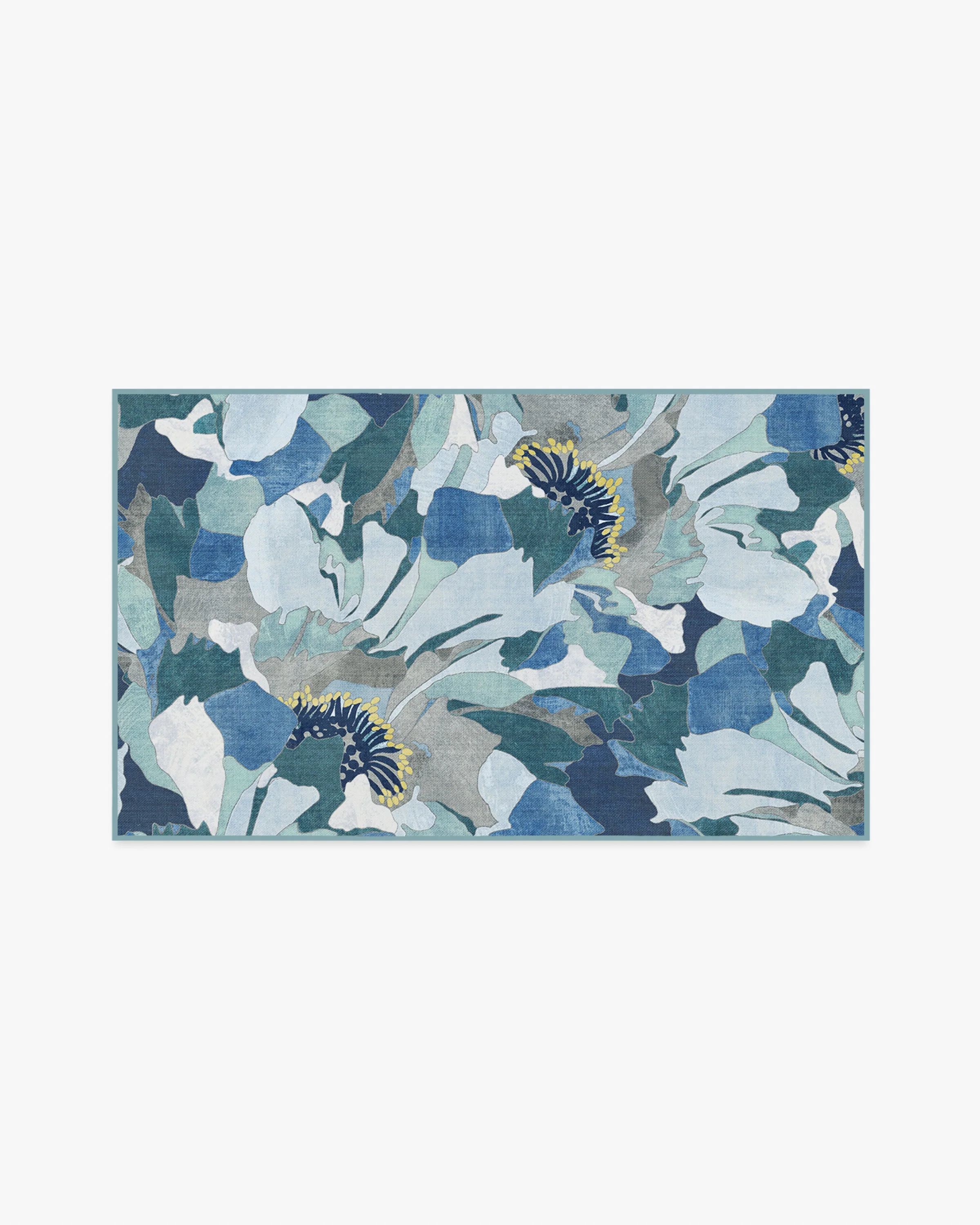 Peony Promenade Slate Blue Rug by Liberty - Image 13