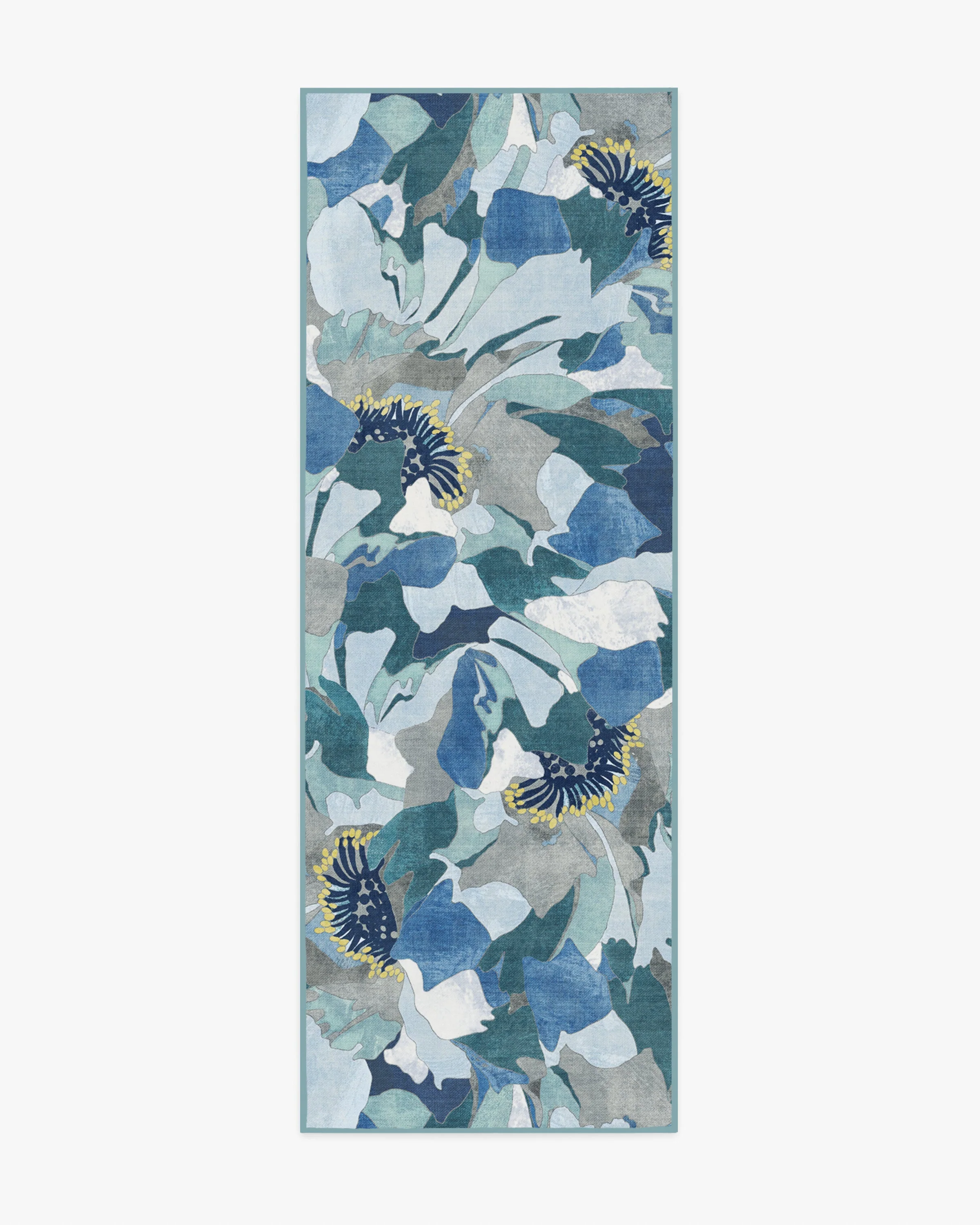 Peony Promenade Slate Blue Rug by Liberty - Image 9
