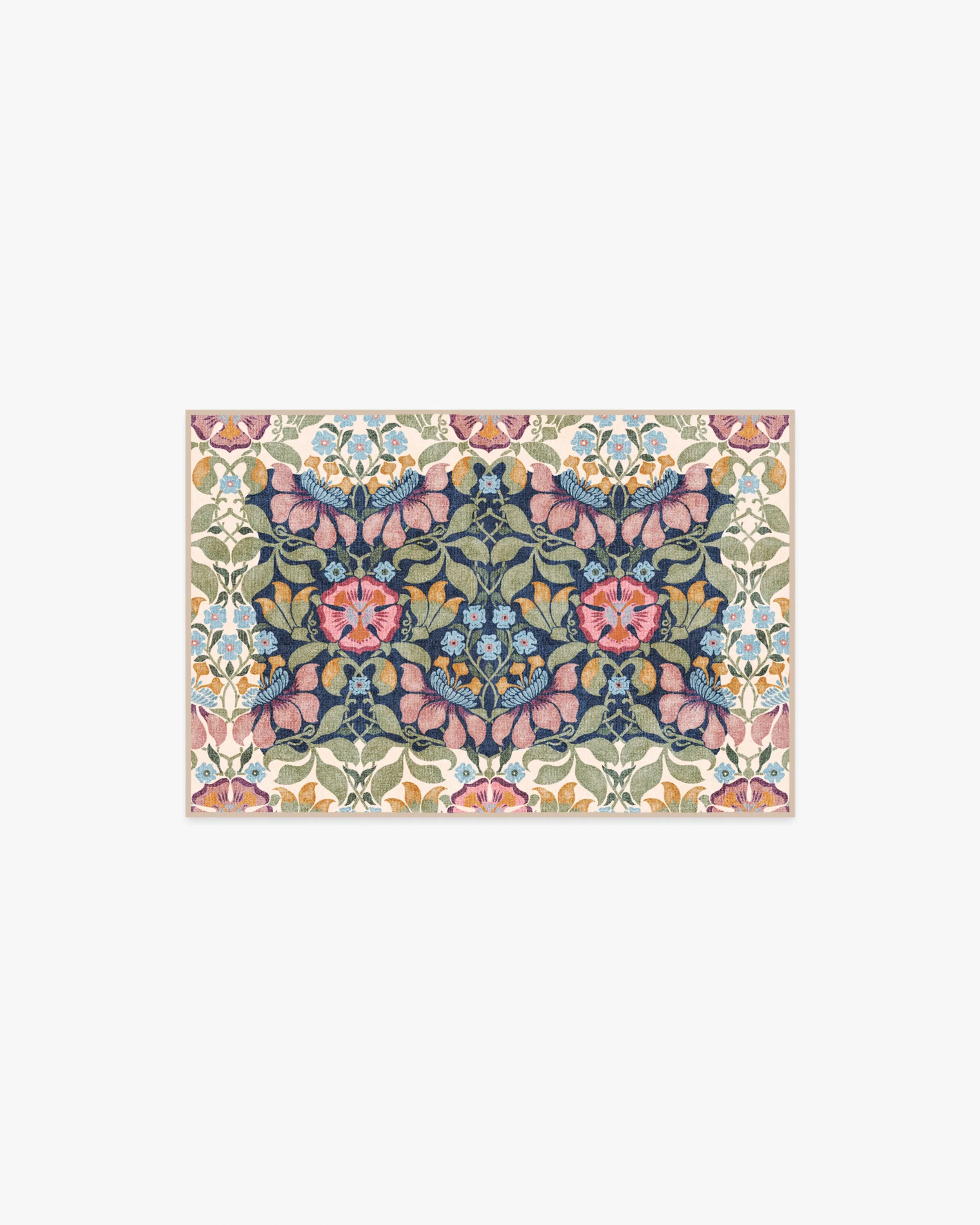 Persephone Midnight & Cream Rug by Liberty - Image 12