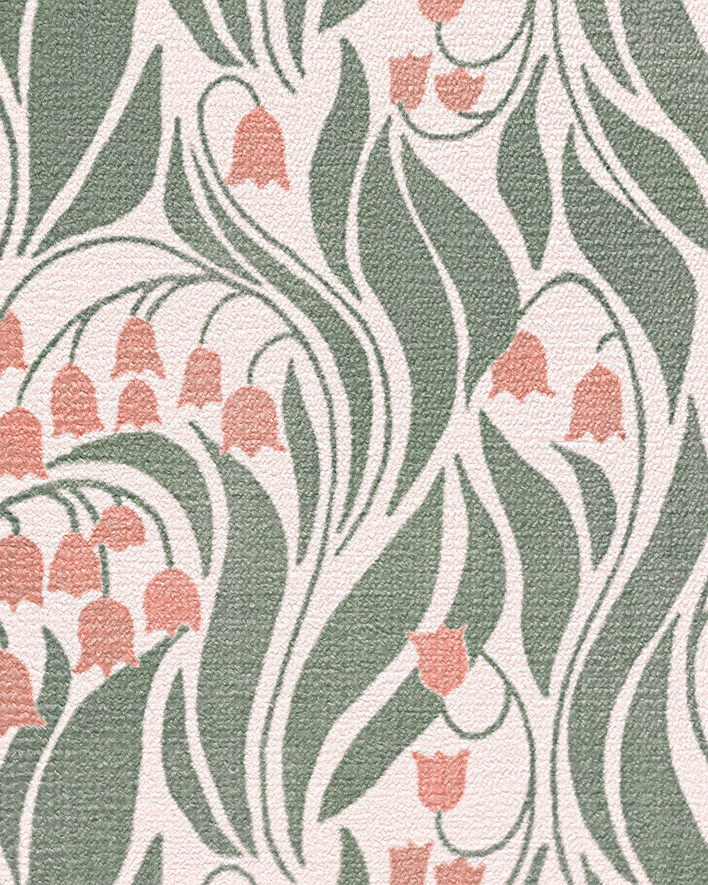 Lila Cream & Coral Rug - Image 12