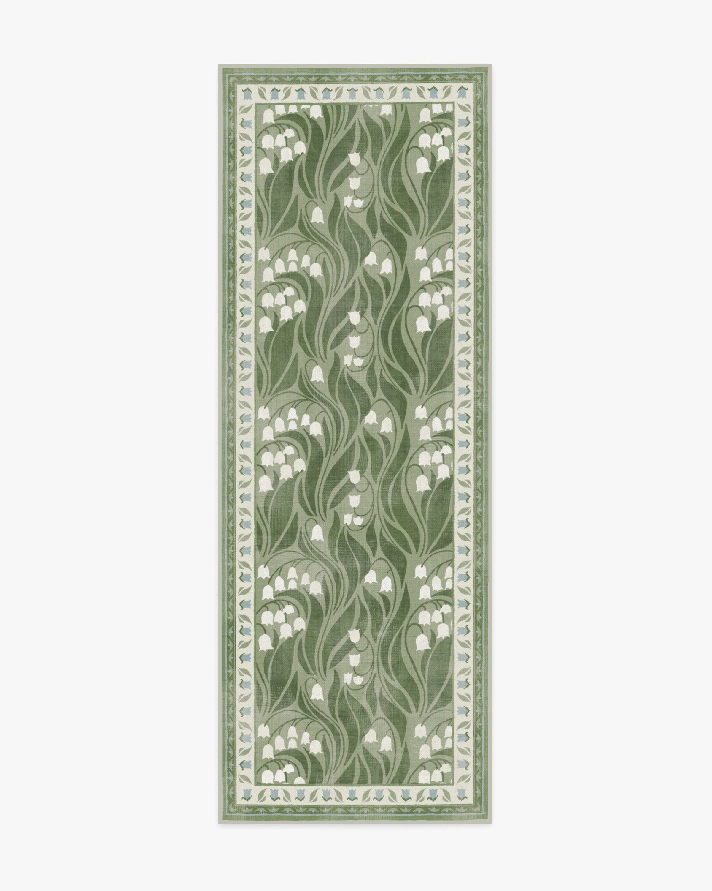 Lila Green & Ivory Flatwoven Rug - Image 3