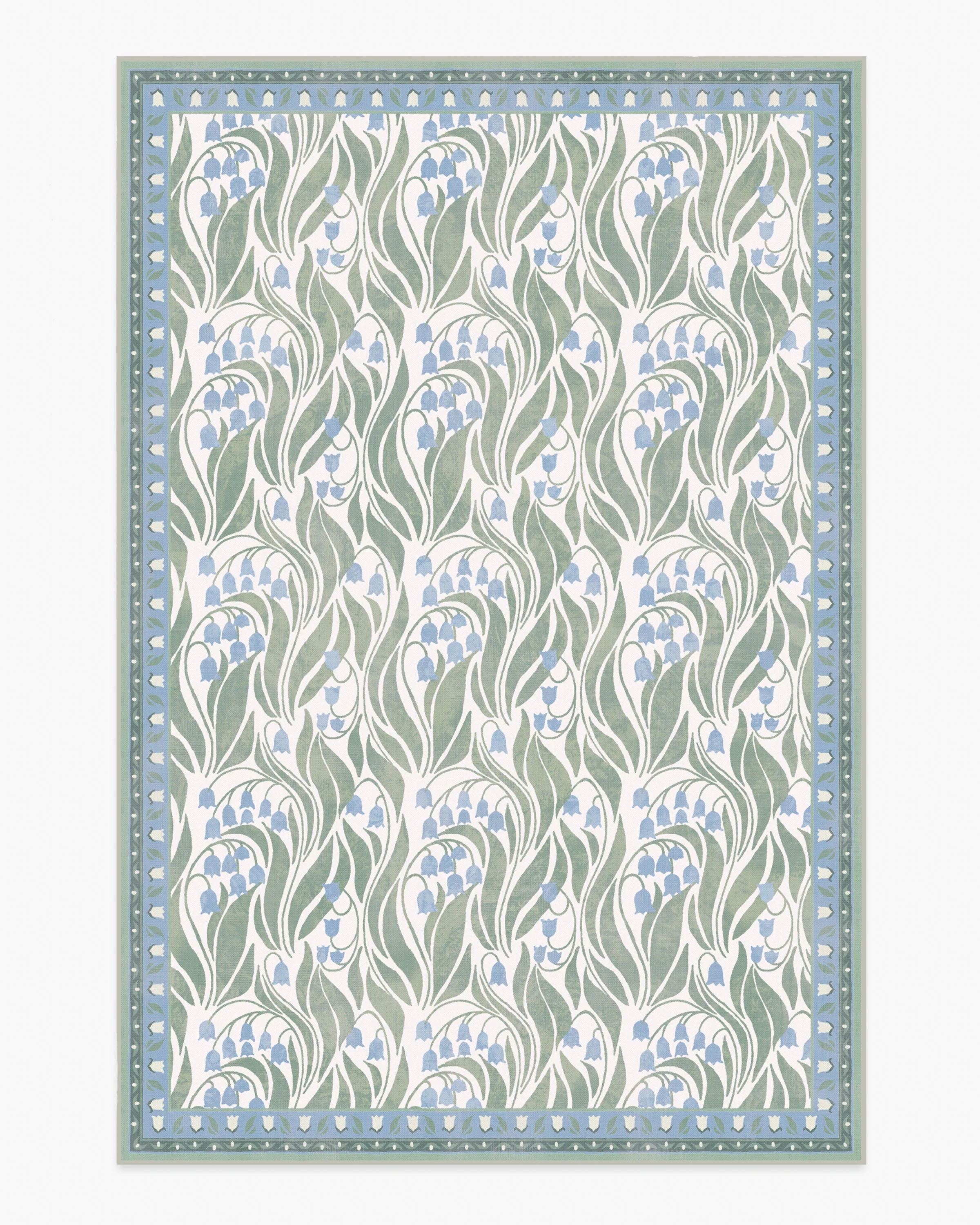 Lila Ivory & Soft Blue Flatwoven Rug - Image 5