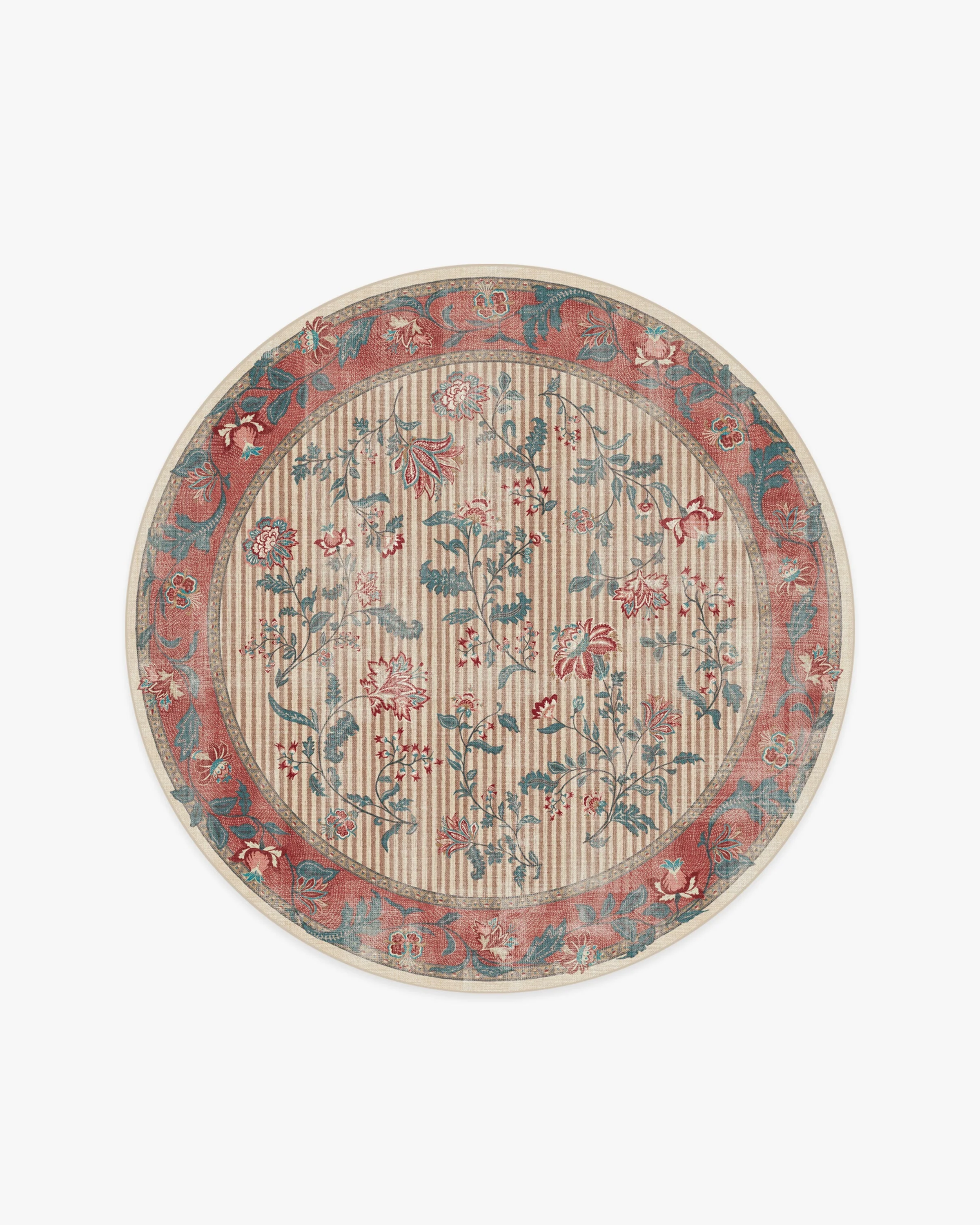 Lilou Currant & Teal Green Rug - Image 13