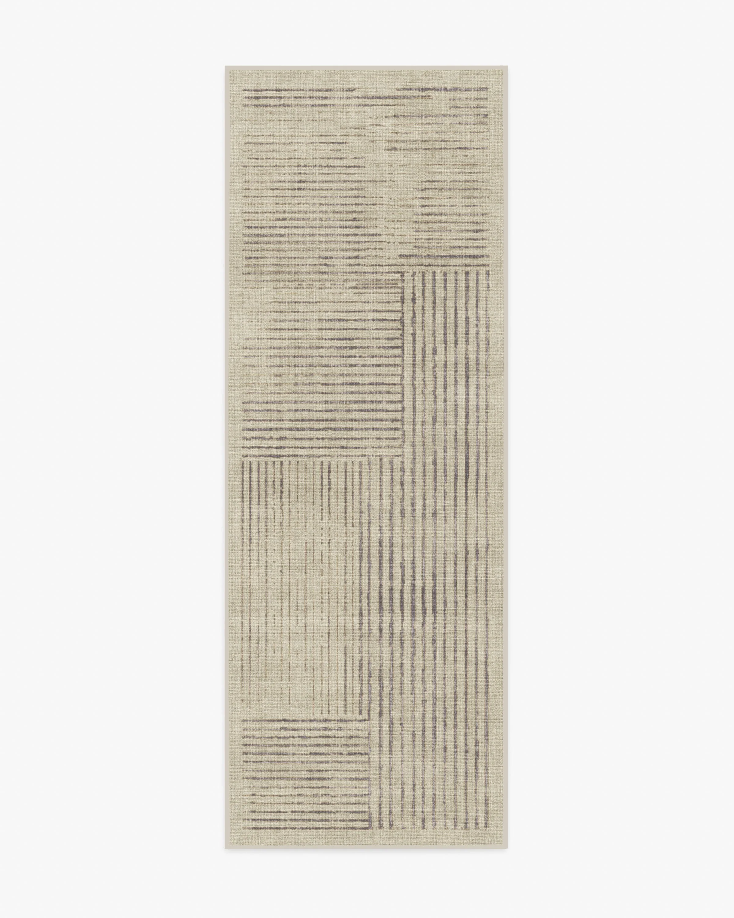 Linear Oasis Stone Grey Rug - Image 3