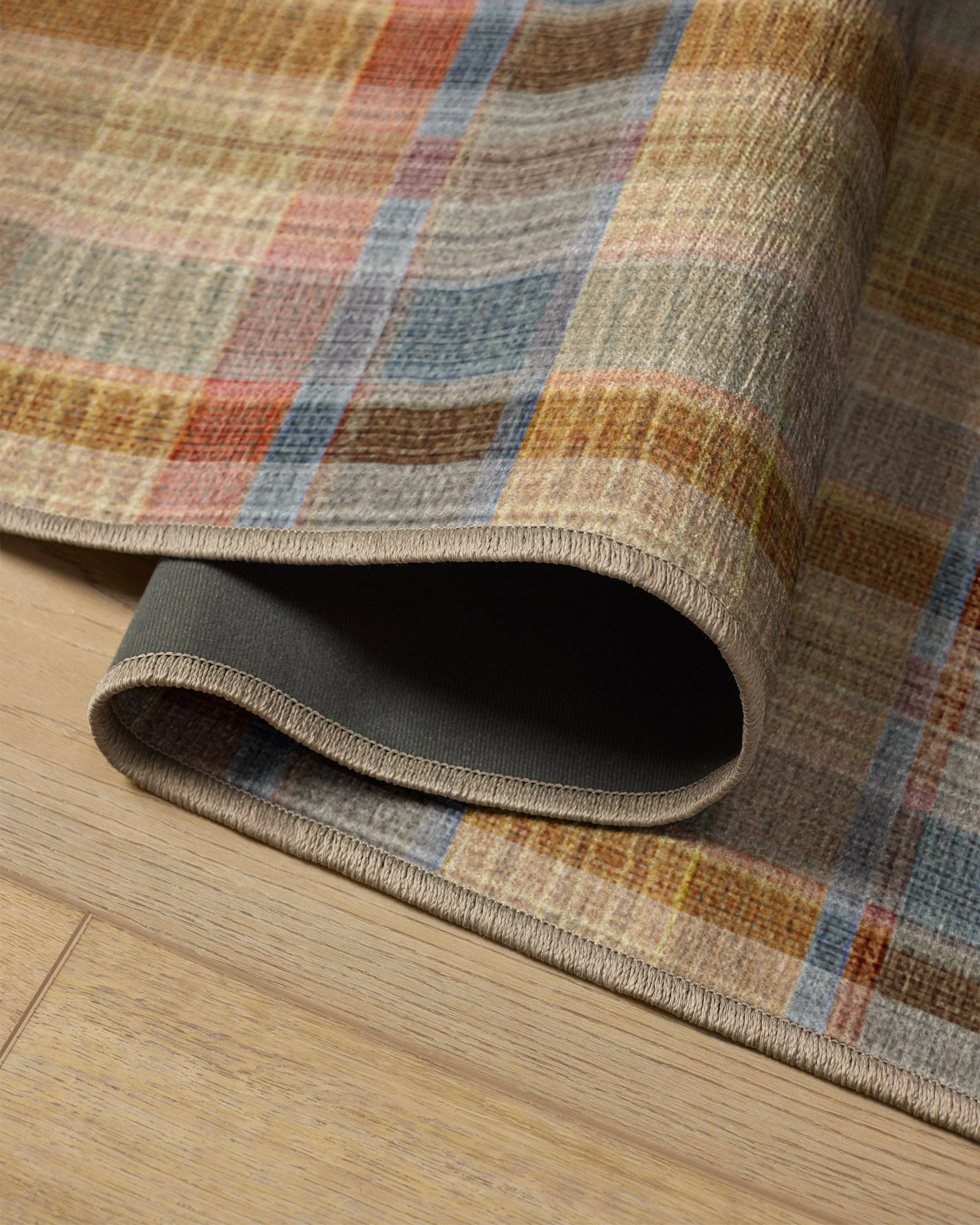 Linnea Ochre Multicolor Flatwoven Rug - Image 3