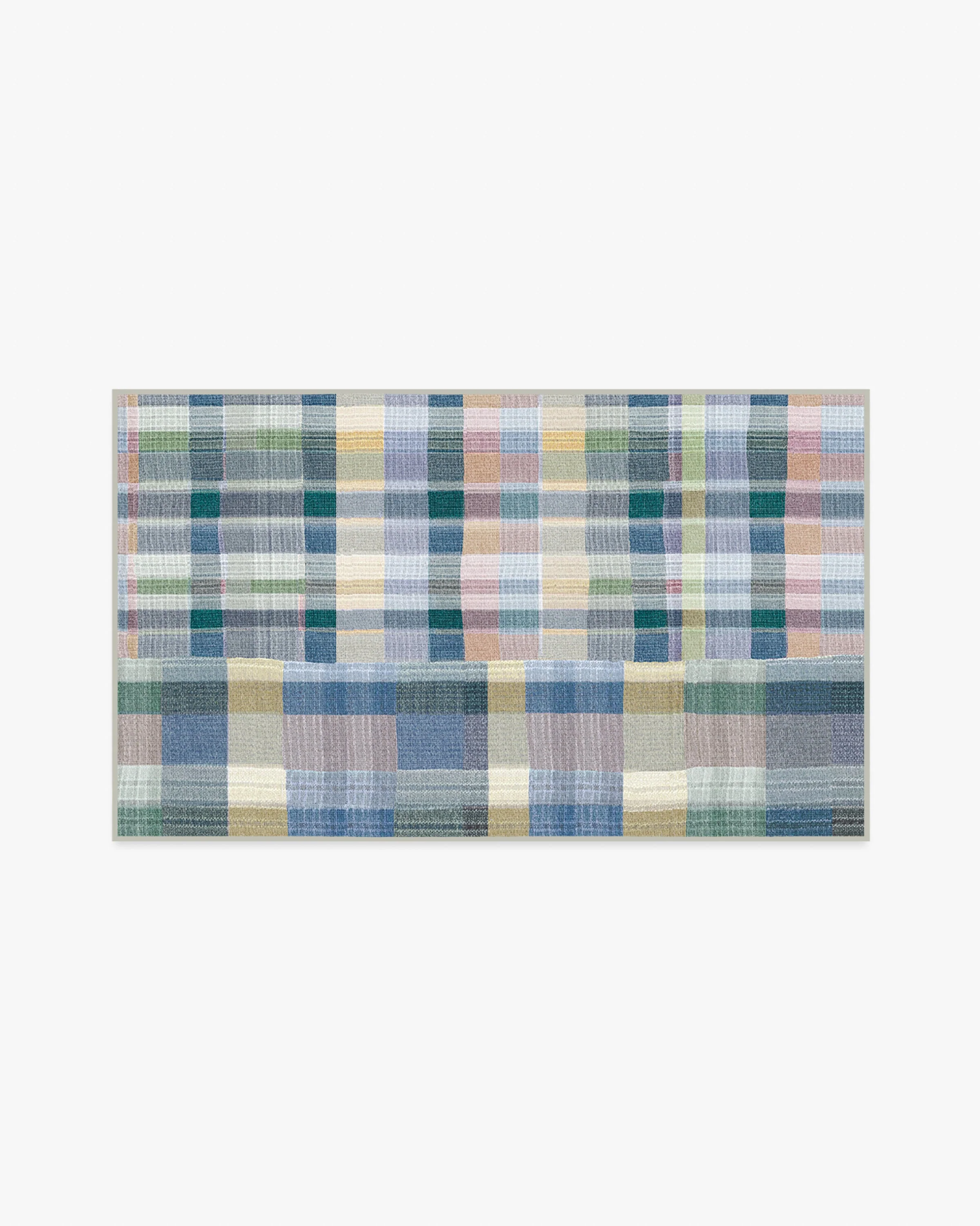 Linnea Slate Blue Multicolor Flatwoven Rug - Image 11