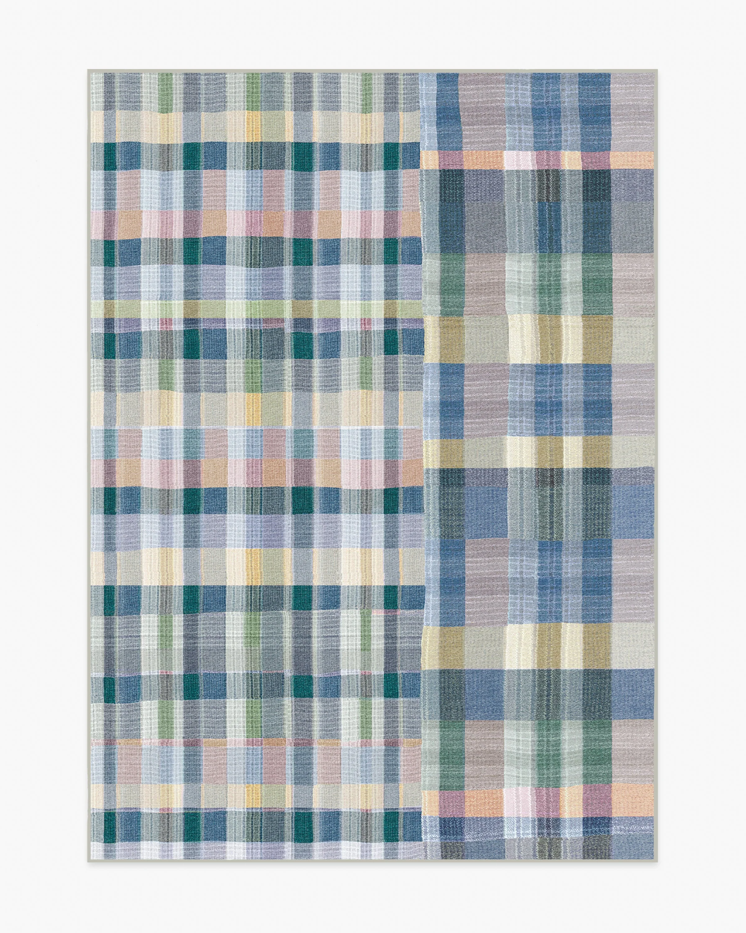 Linnea Slate Blue Multicolor Rug