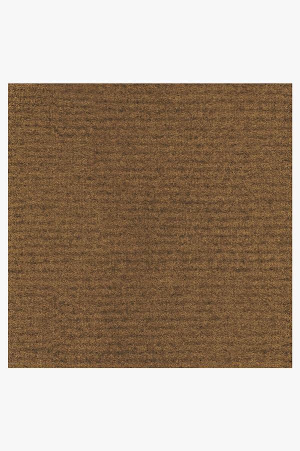 Looped Solid Dark Coir Large Doormat - Image 2