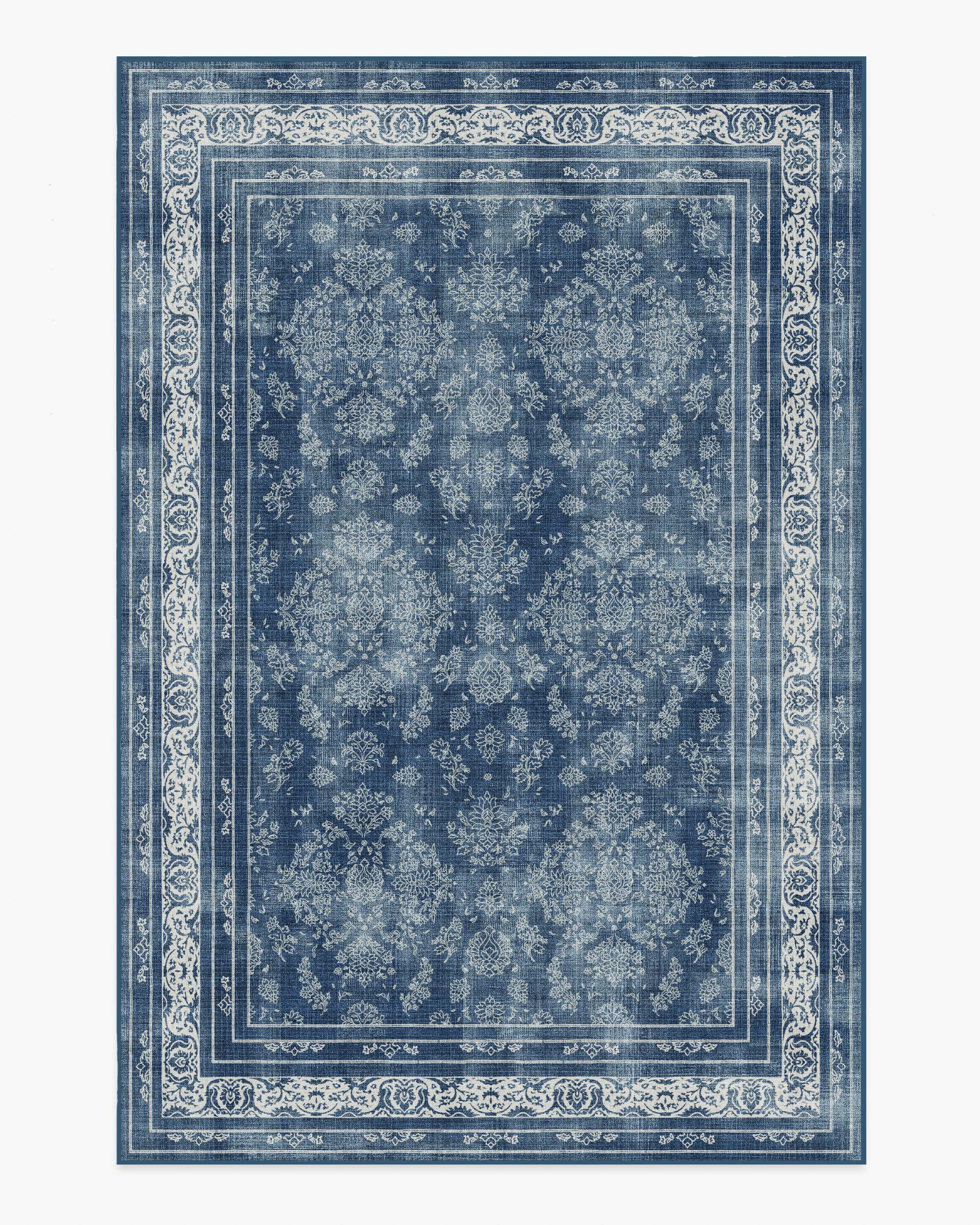 Maelyn Midnight Blue Flatwoven Rug - Image 10