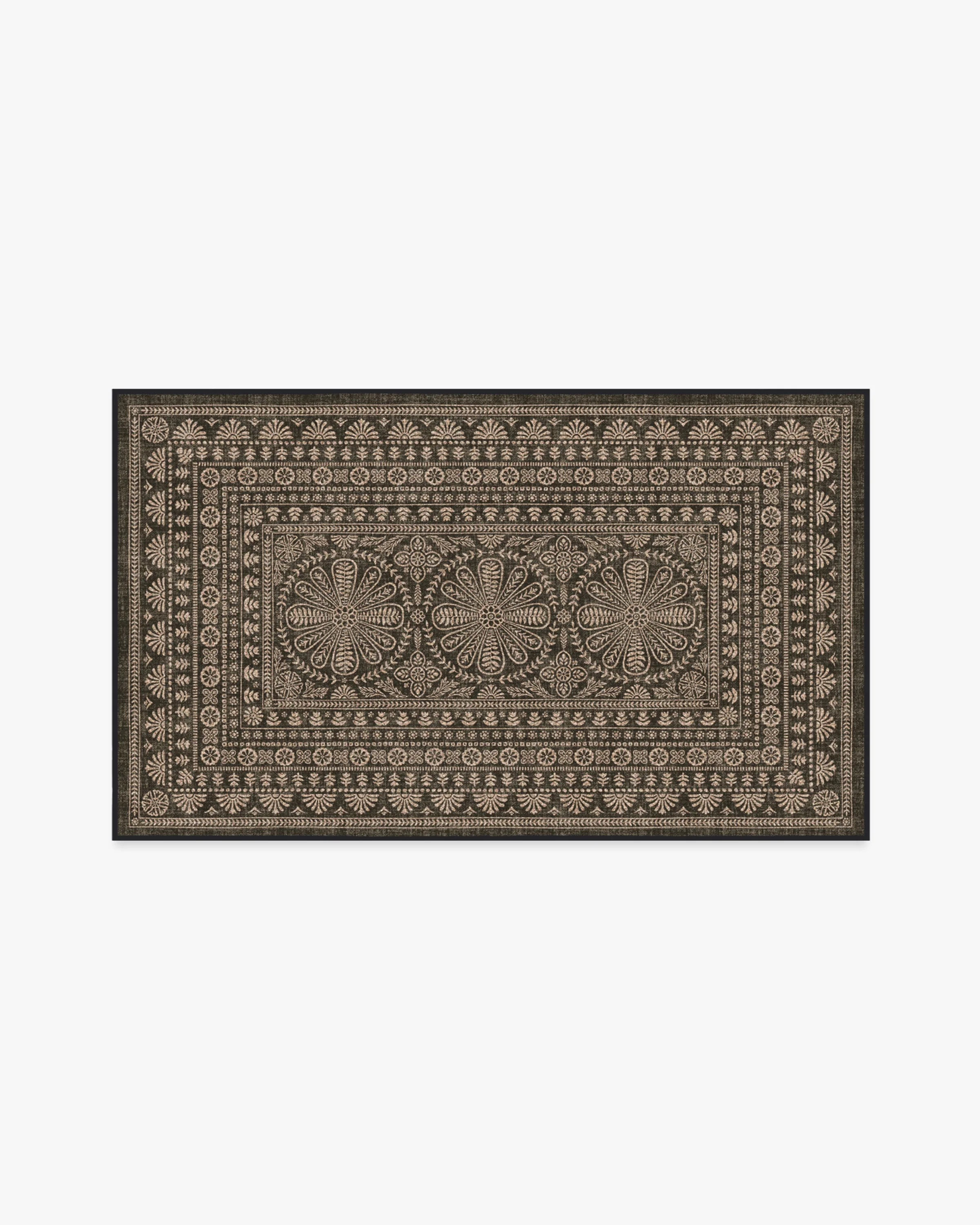 Maia Soft Black Re-Jute Rug - Image 9
