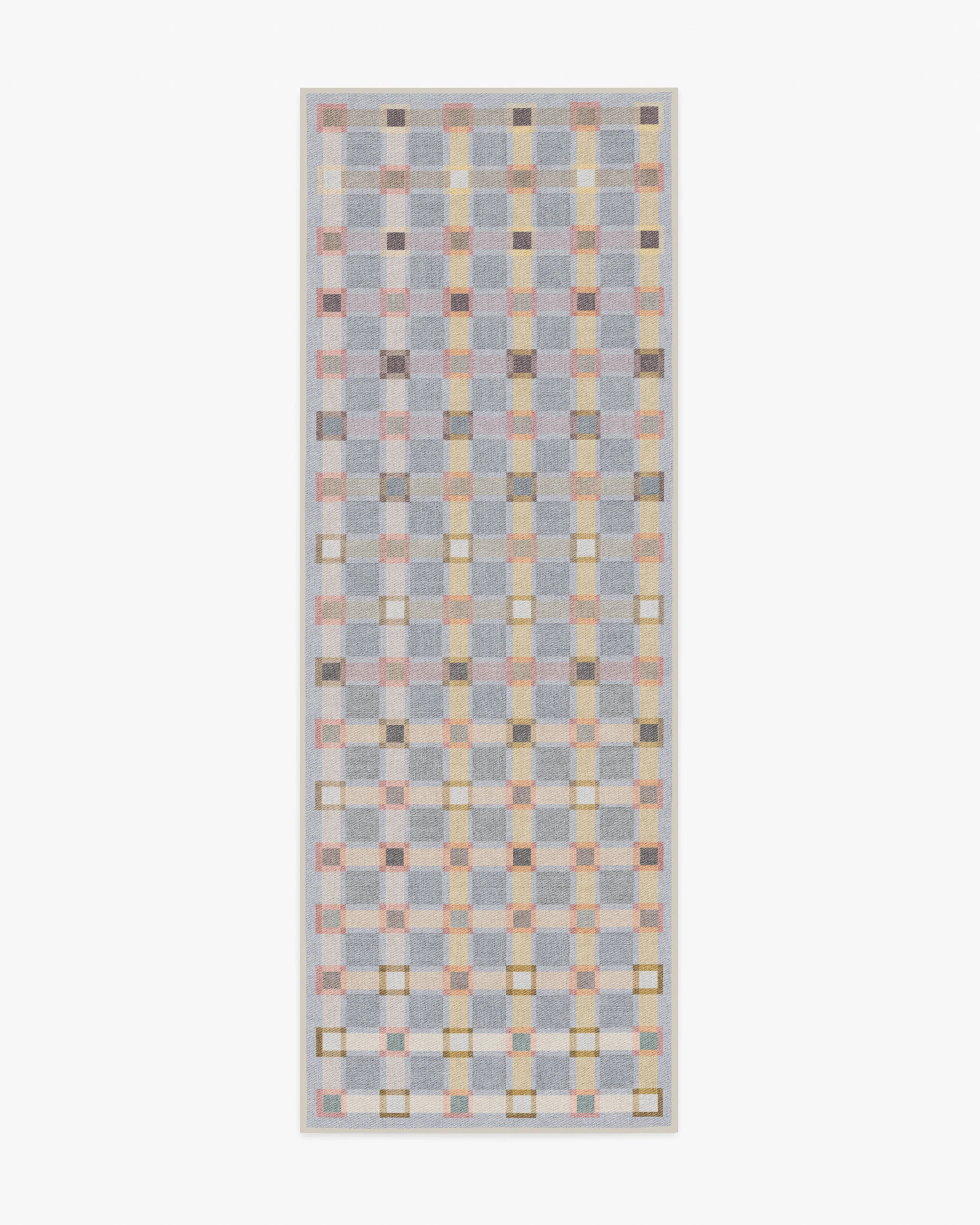 Maja Stone Blue Multicolor Flatwoven Rug - Image 10
