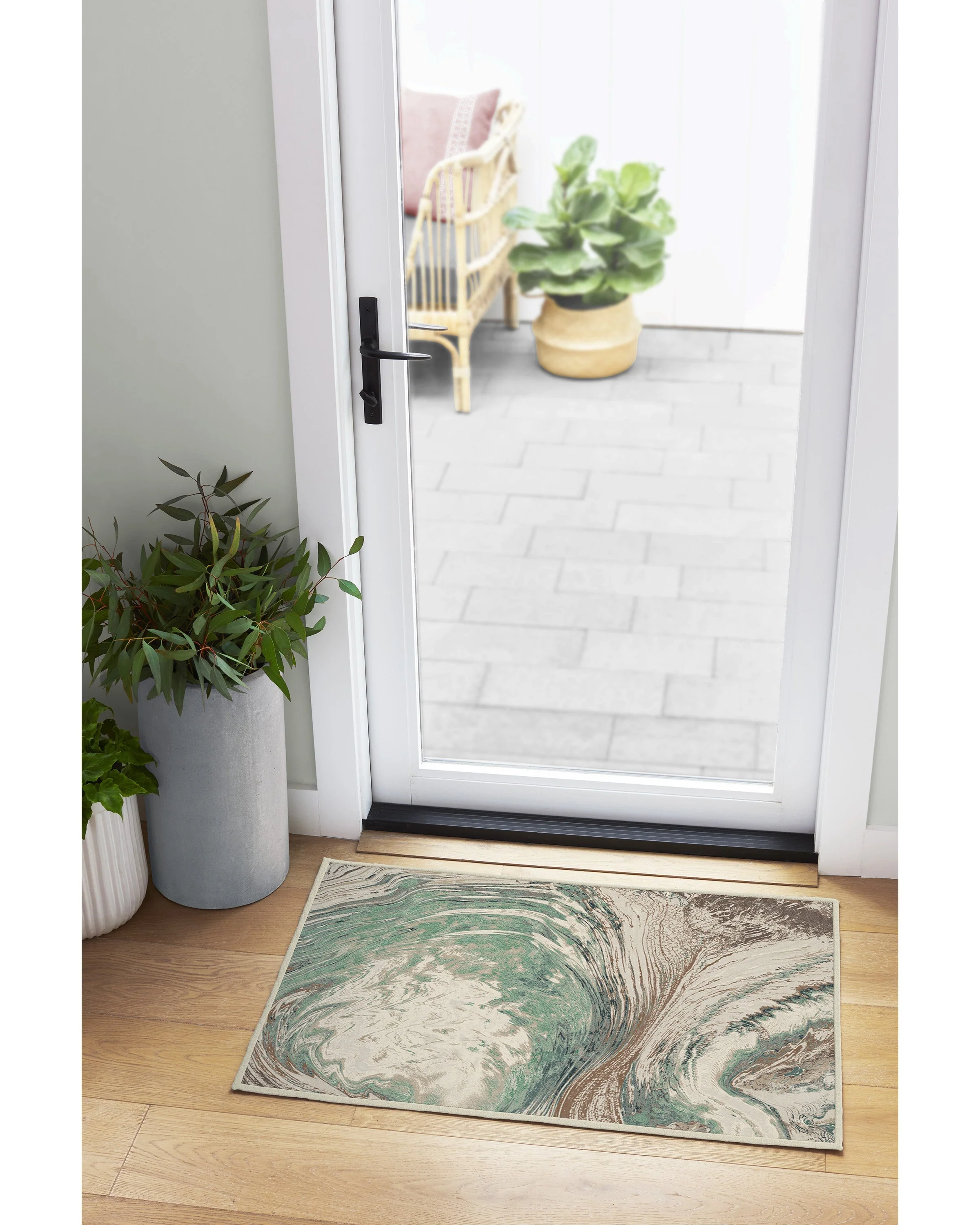 Malaspina Natural Sage Rug - Image 17