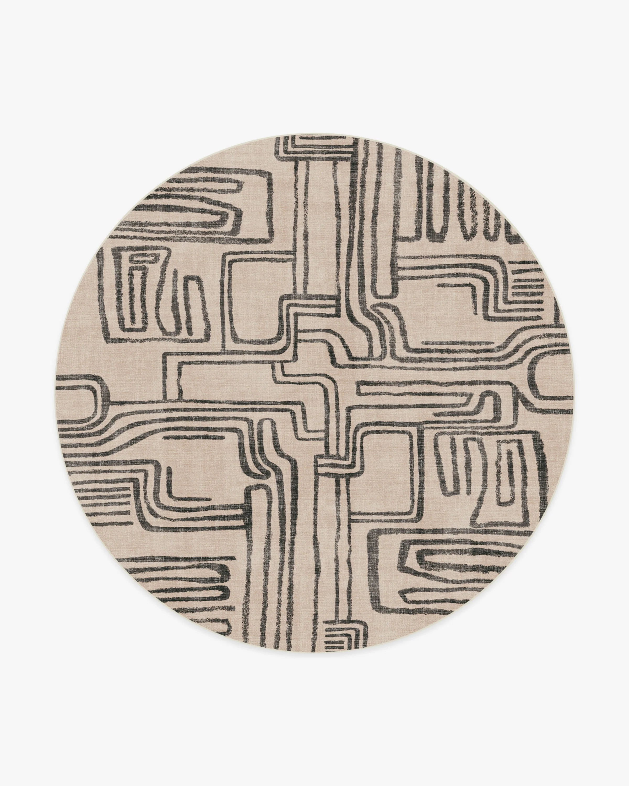 Kassena Black & Ivory Rug by Malene Barnett - Image 11