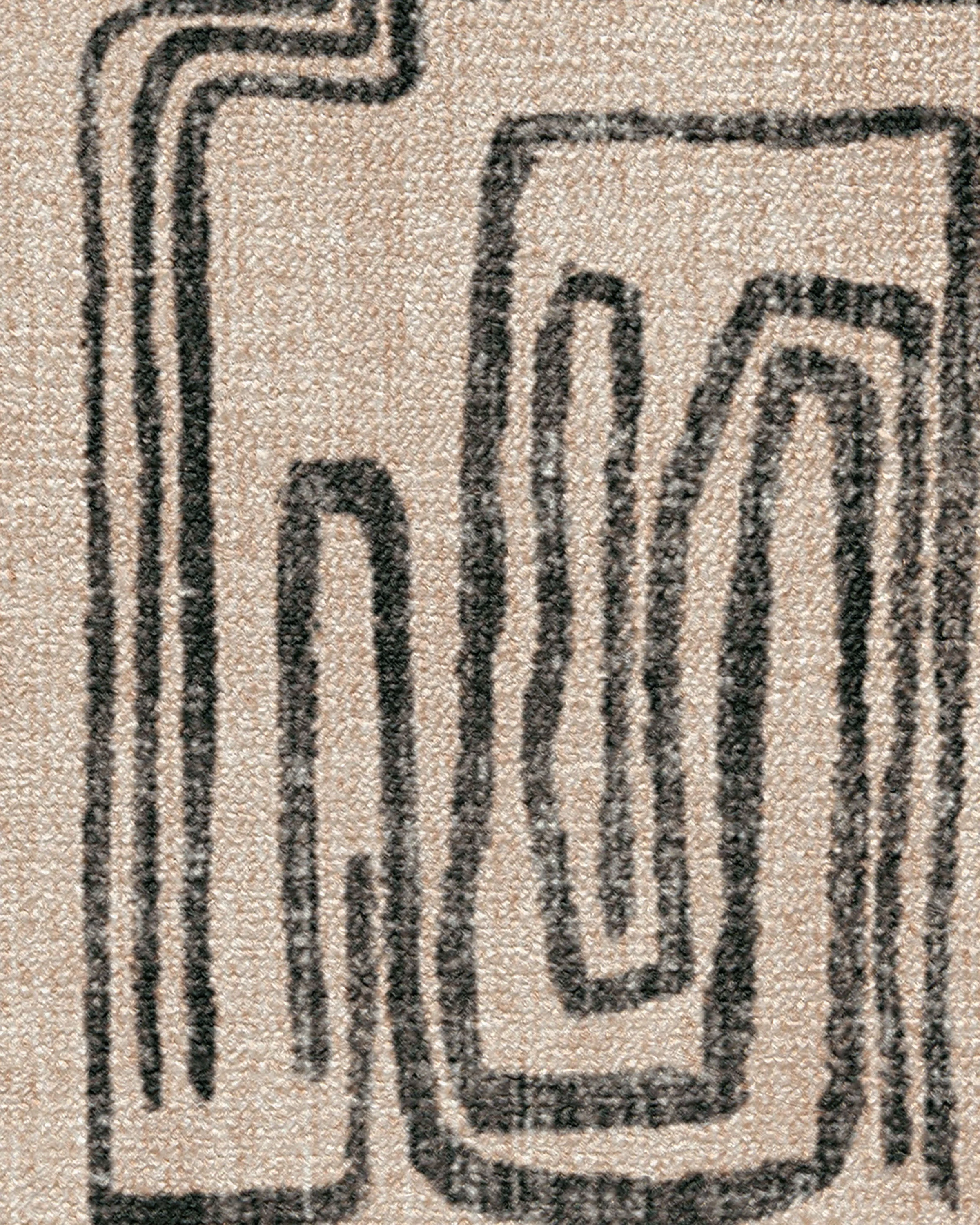Kassena Black & Ivory Rug by Malene Barnett - Image 12