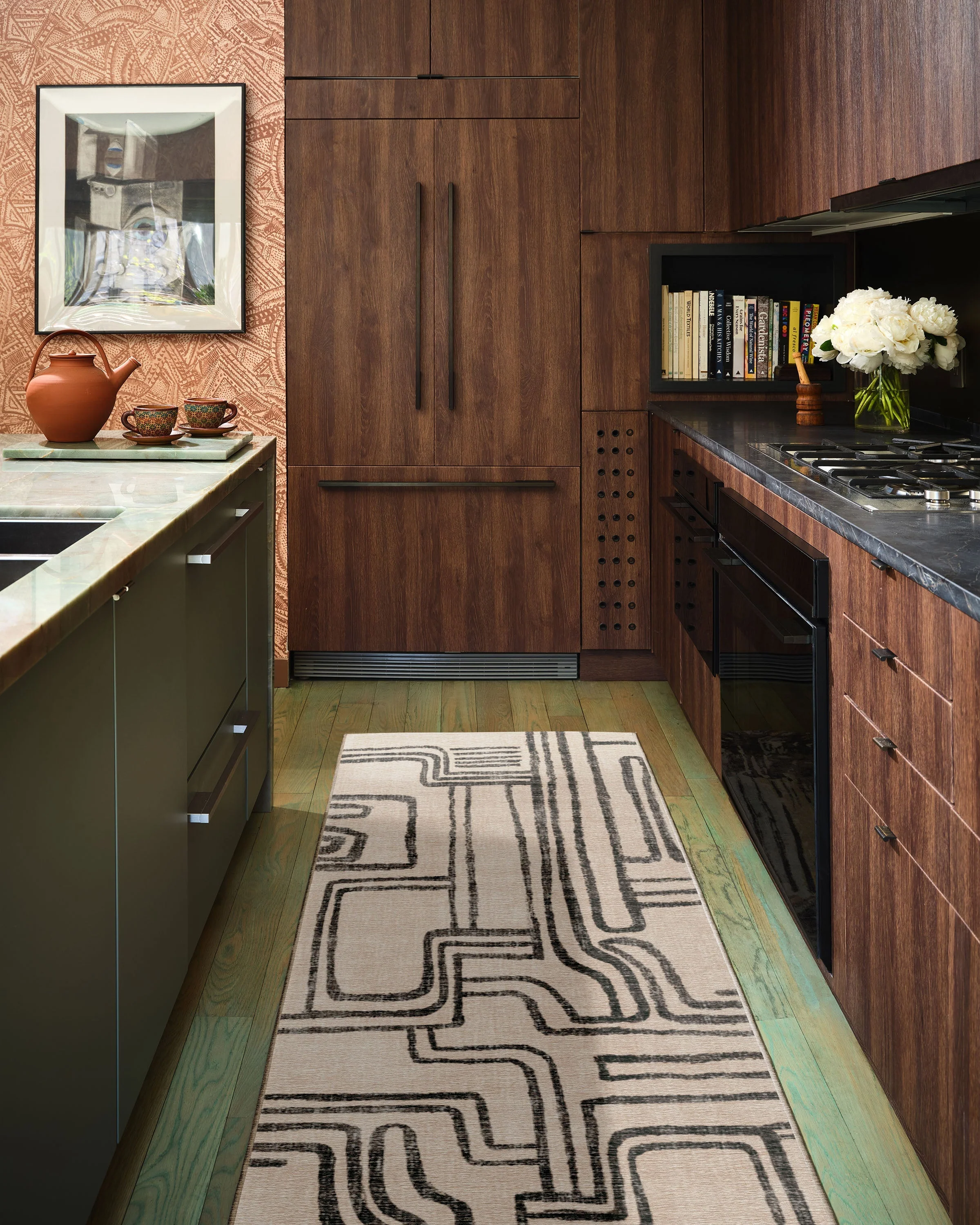 Kassena Black & Ivory Rug by Malene Barnett - Image 16