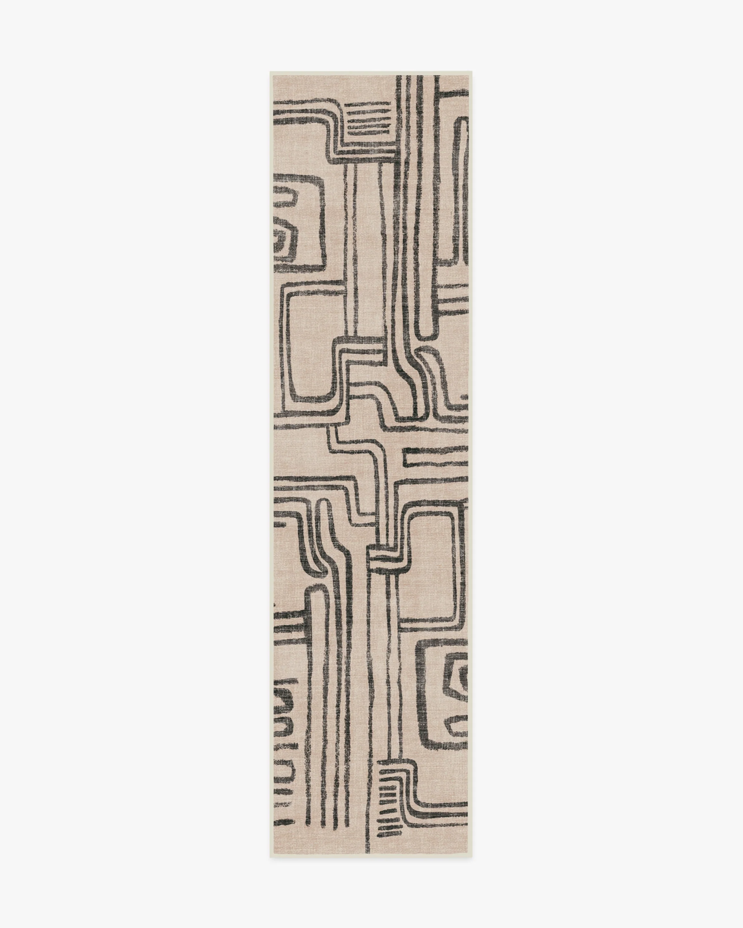 Kassena Black & Ivory Rug by Malene Barnett - Image 3